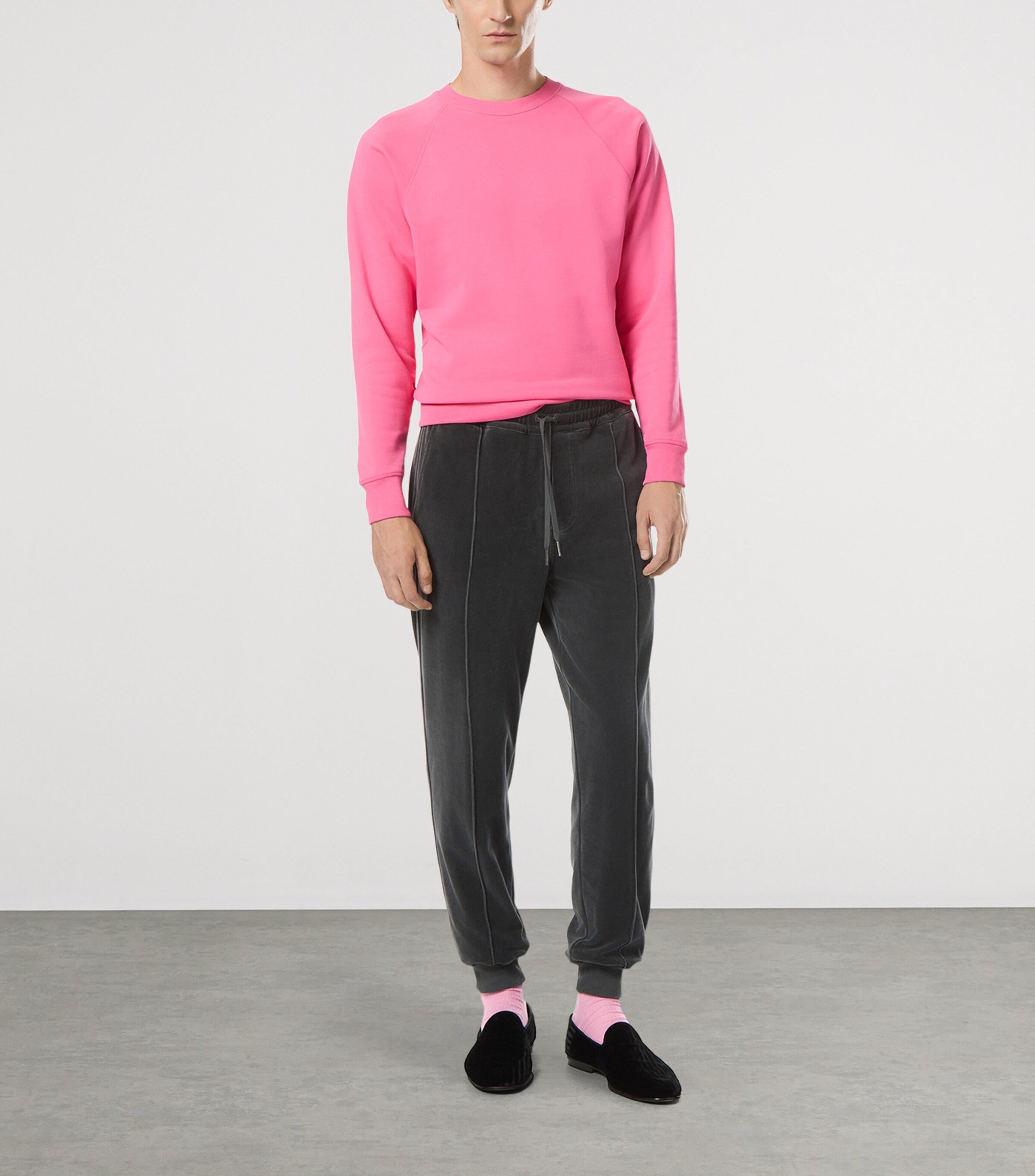 Velvet Straight Sweatpants TAV Image 4