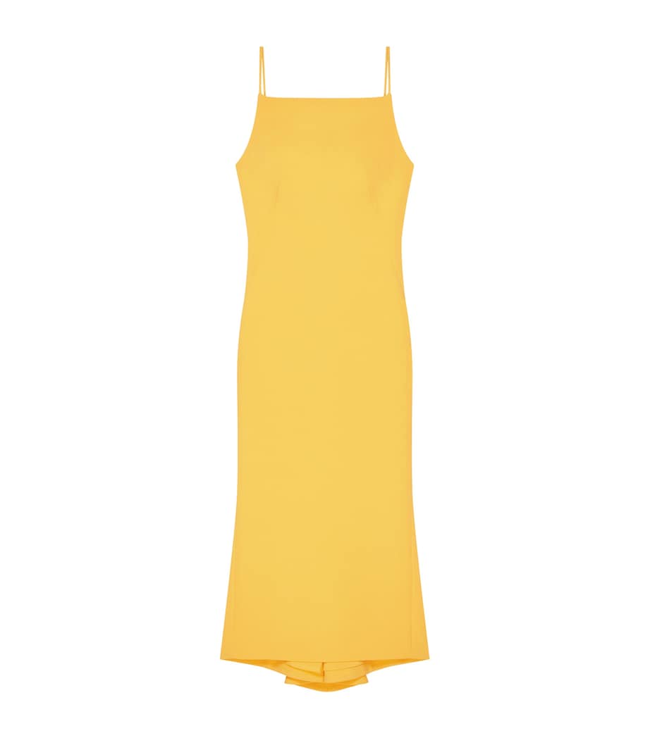 Givenchy Womens Sliced Kick-Back Midi Dress Image 1