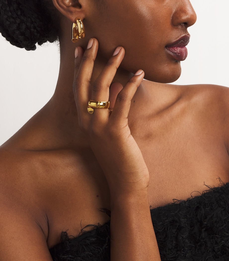 Tabayer Large Yellow Gold Oera Hoop Earrings Yellow Gold Image 5