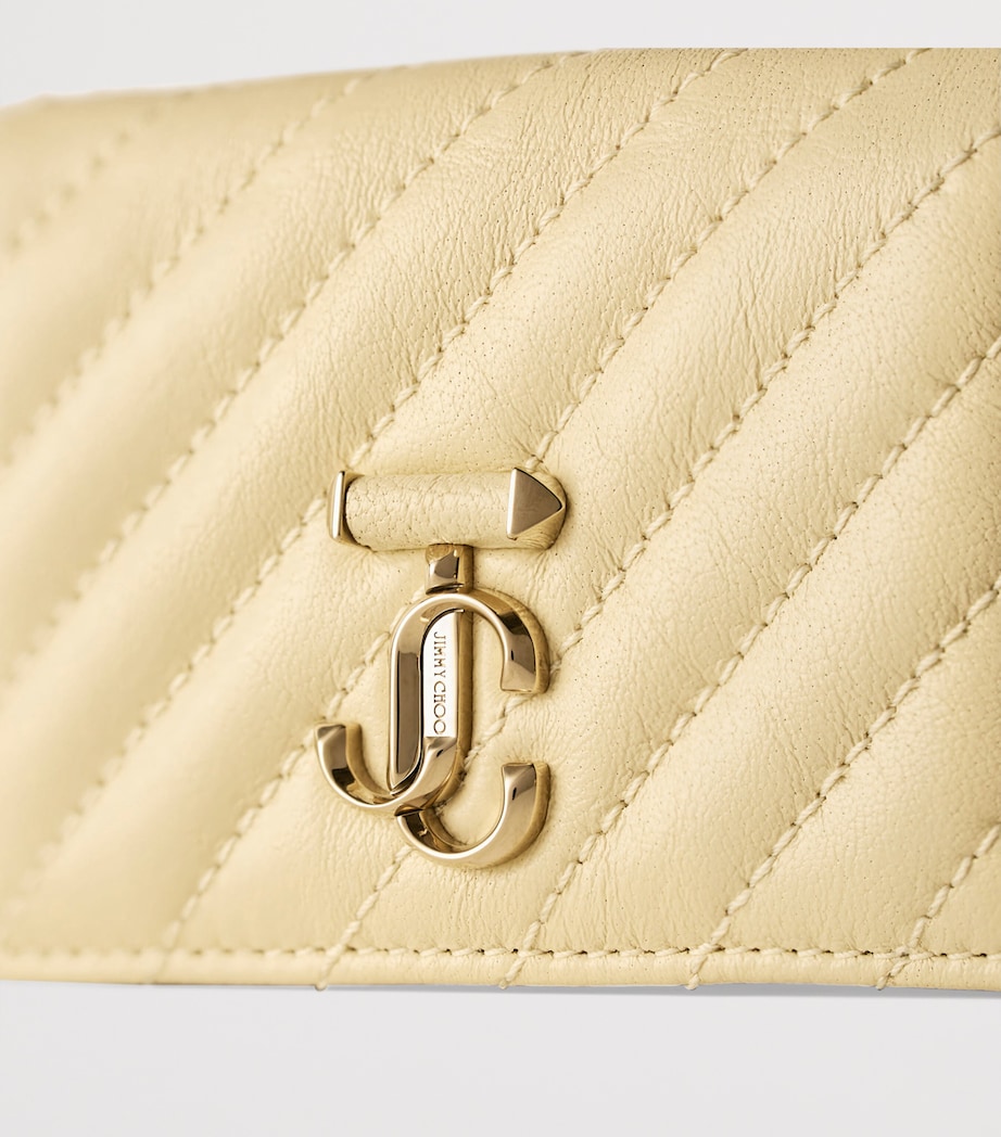 Curve Nello Leather Wallet BUTTERMILK/SHINY GOL Image 3