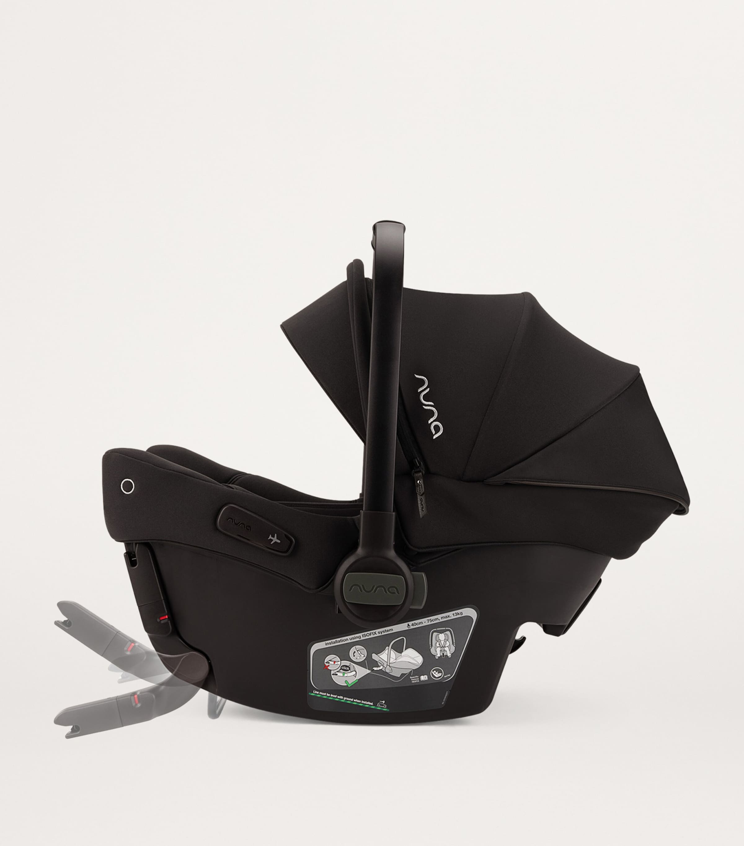 PIPA Urbn Infant Car Seat CAVIAR Image 3