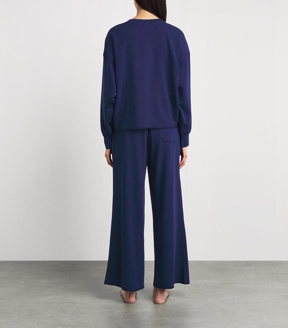 Polo Ralph Lauren Womens Polo Pony Pyjama Set Navy Image 4
