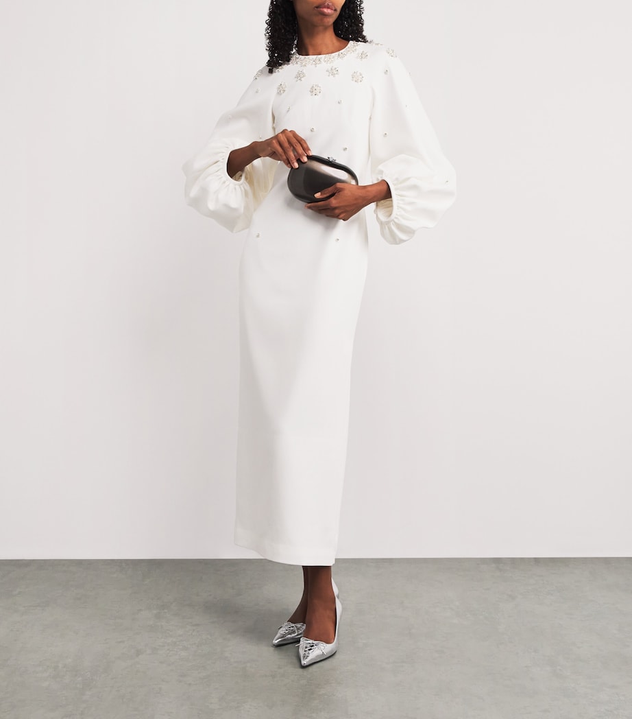 Crystal Sondra Maxi Dress WHITE Image 2