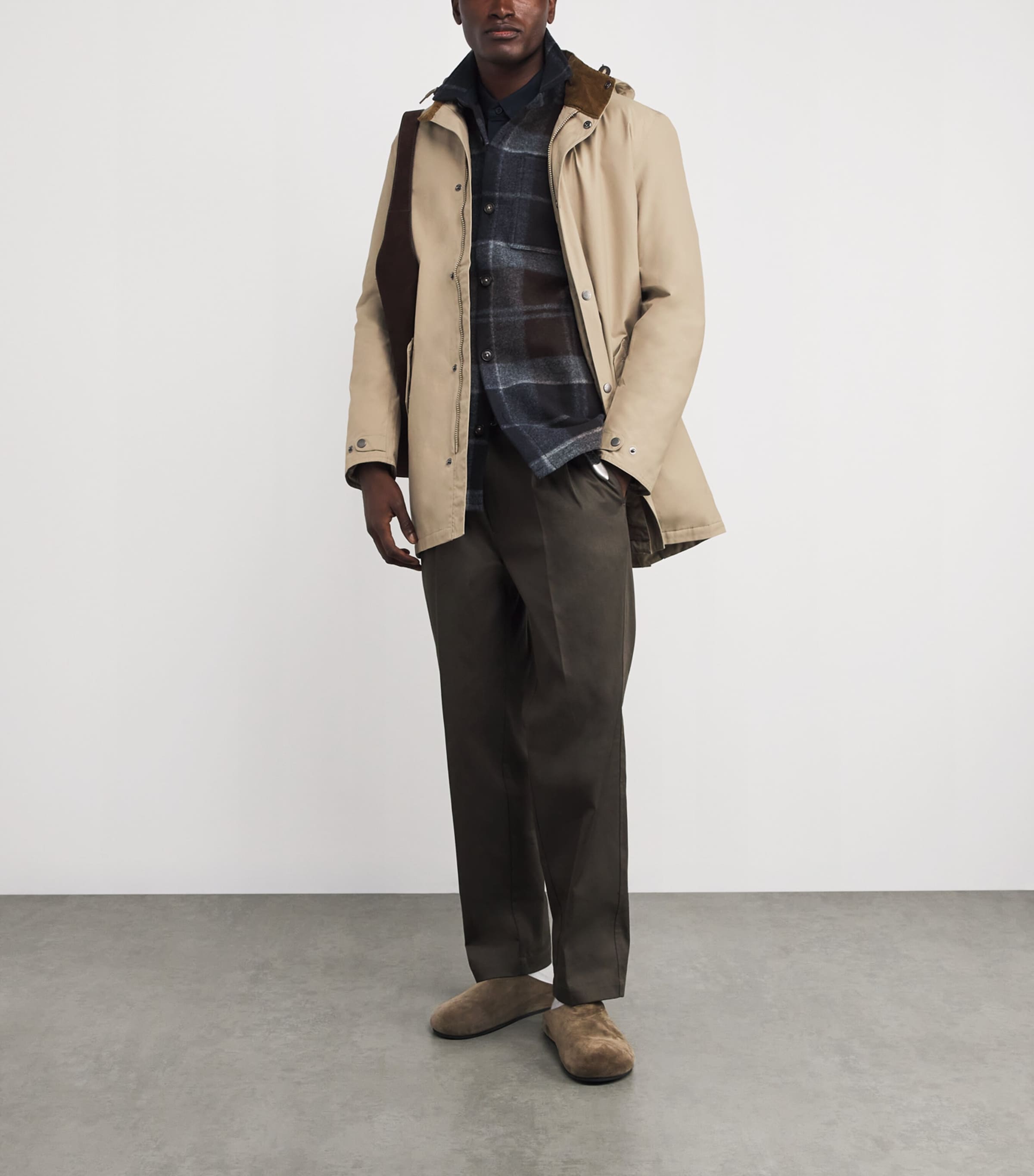 Chelsea Waterproof Jacket WASHED STONE Image 2