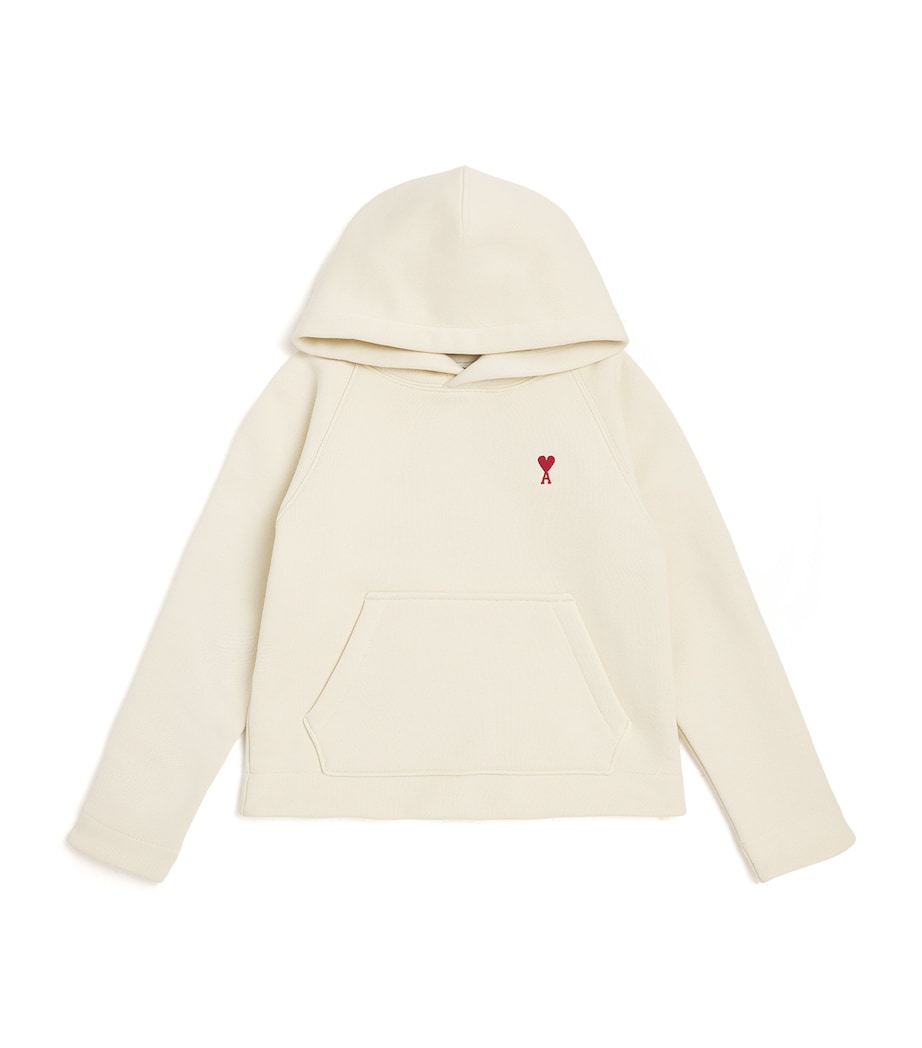 Cotton Ami De Coeur Hoodie (4-12 Years) 185-IVOIRE Image 1