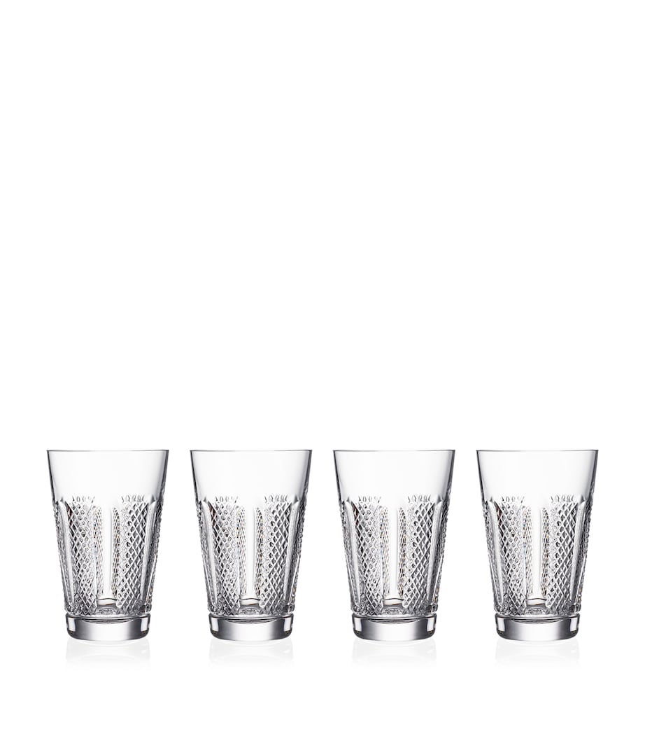 Set of 4 Crystal Hibernia Mastercraft HiBall Glasses (350ml) CLEAR Image 1
