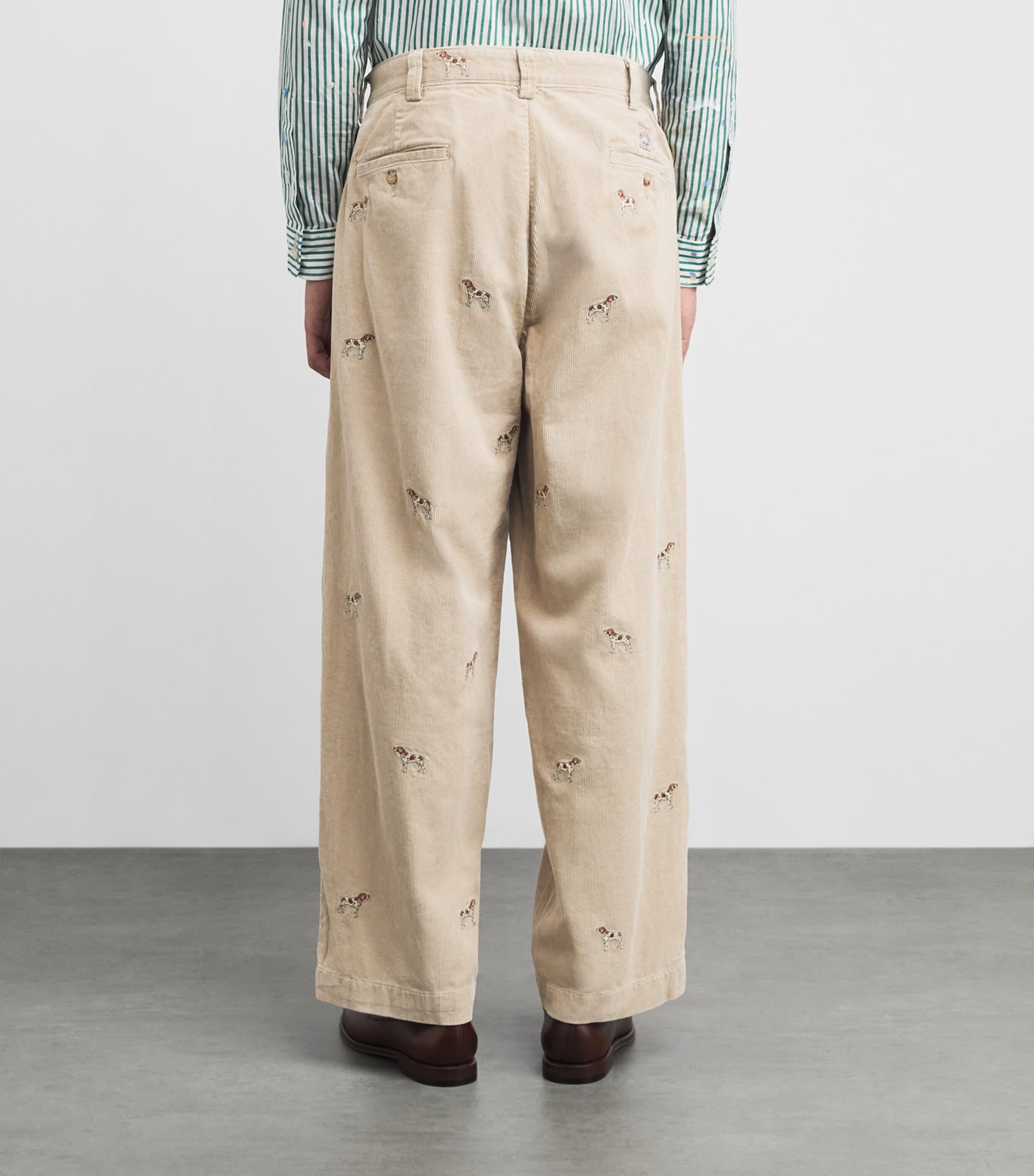 Cotton Corduroy Hound Chinos PADOCK TAN Image 4