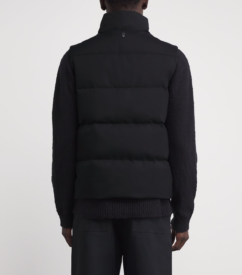 Nordic Tech Padded Gilet C0001 BLACK Image 4