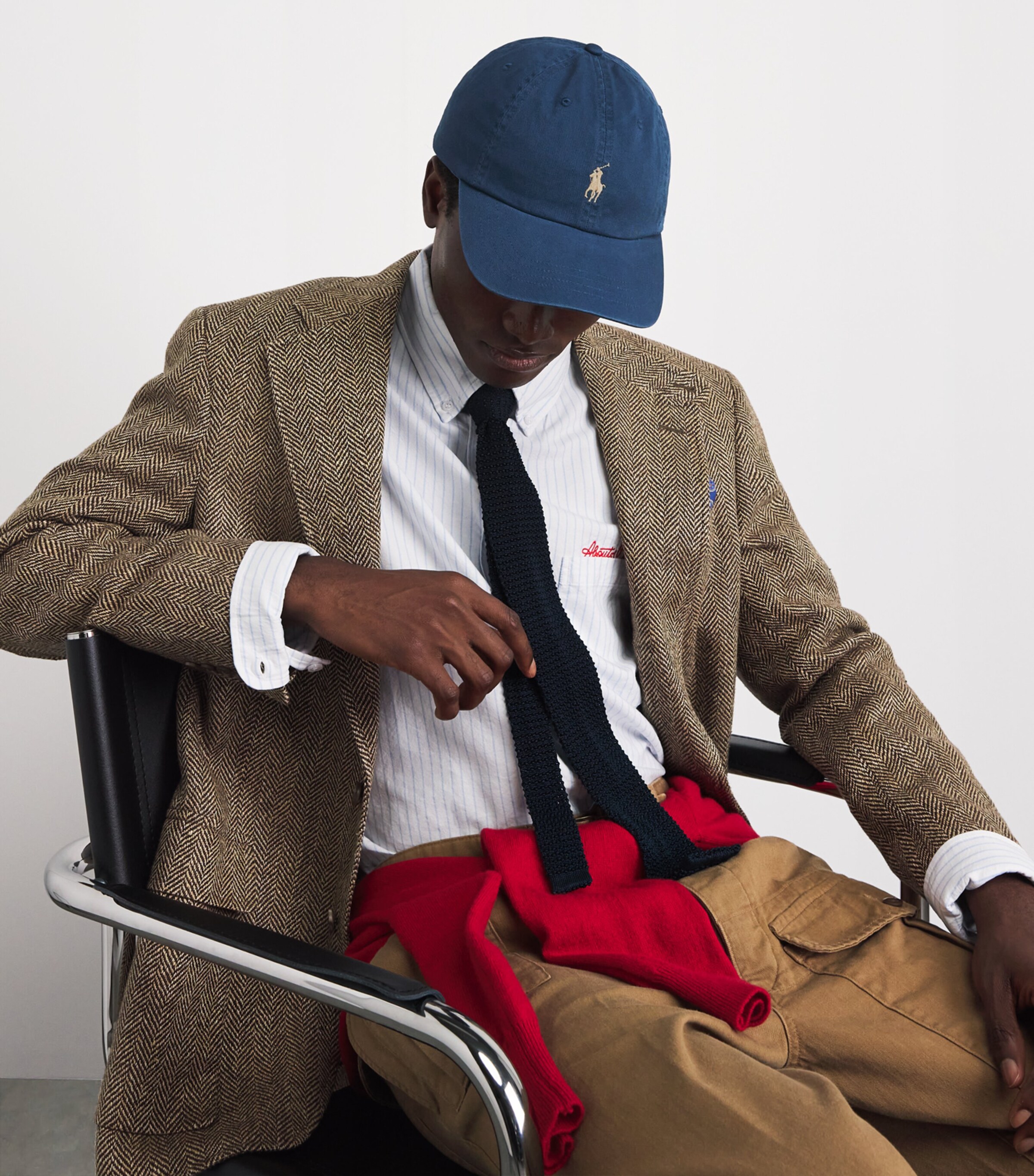 Polo Ralph Lauren Blue Cotton Polo Pony Baseball Cap | Harrods US