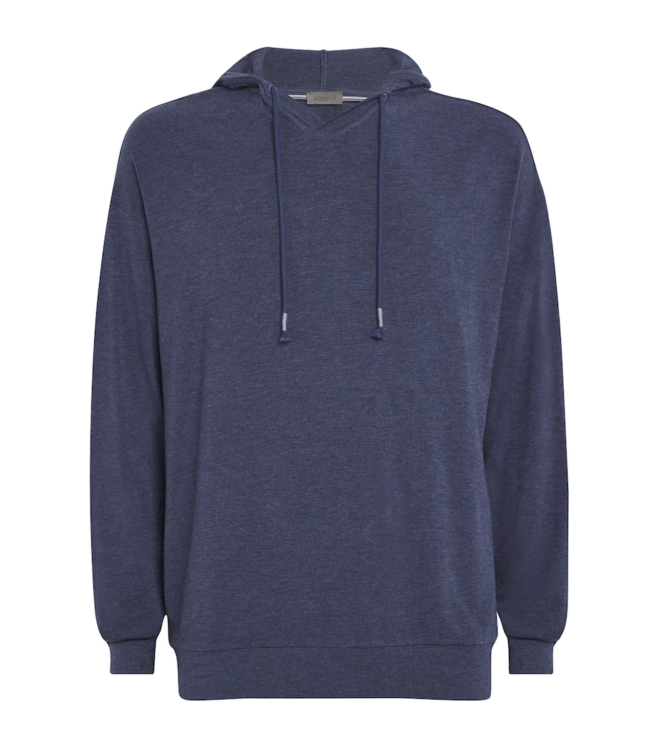 Soft Lounge Hoodie 547 BLUE MELANGE Image 1
