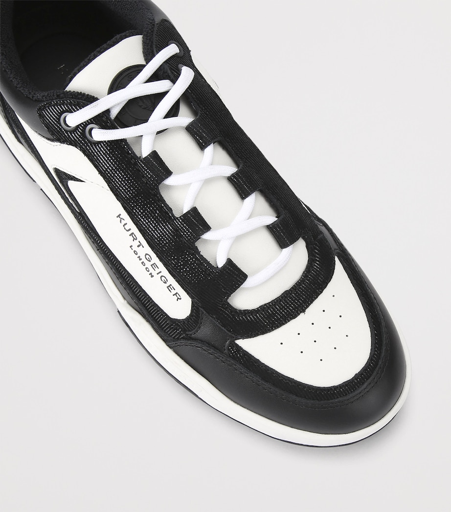 Leather Kingsland Sneakers BLK/WHITE Image 3