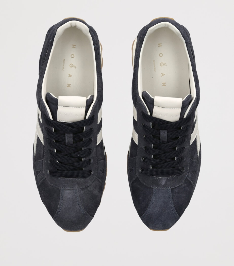 Suede H671 Allacciato Sneakers BLUE/DRK.C Image 4