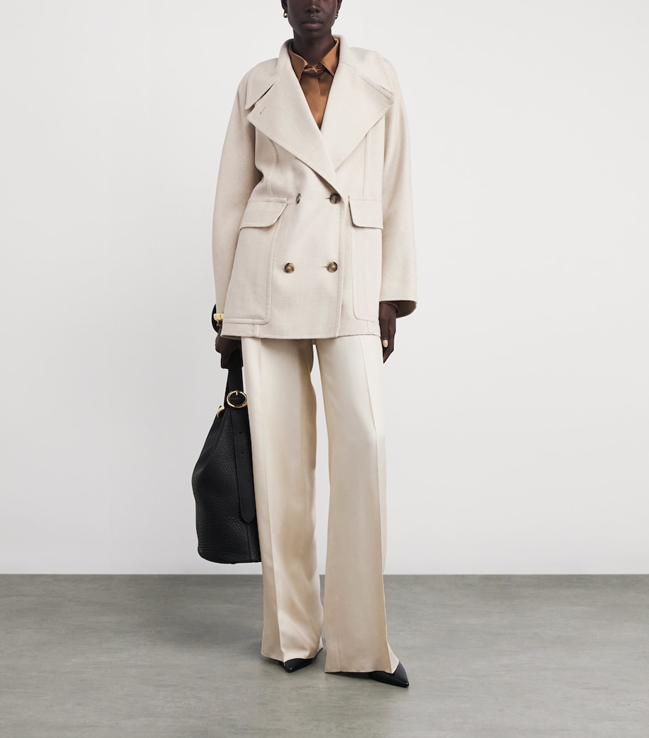 Wool-Silk Menas Jacket MARBLE MELANGE Image 2