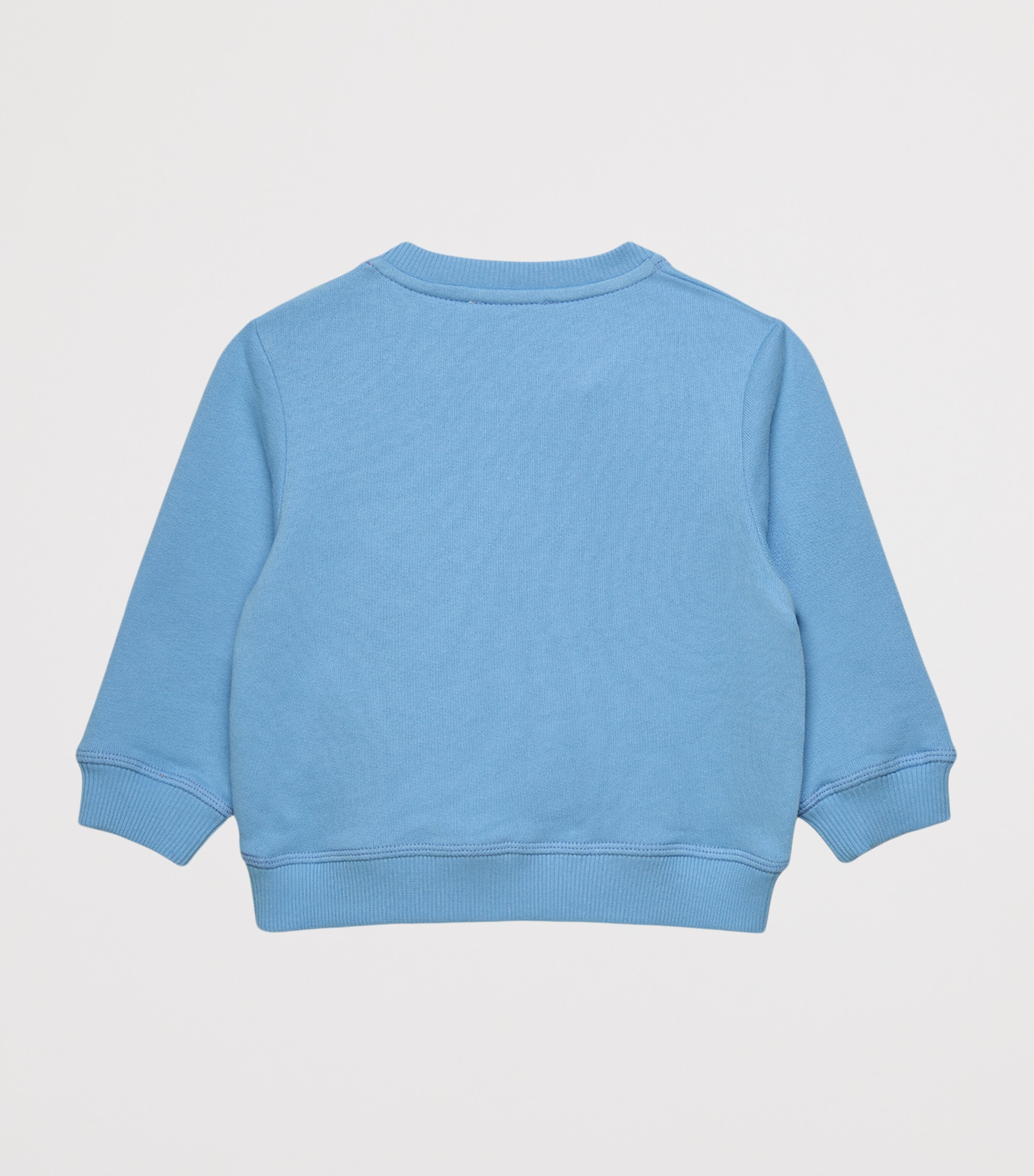 Trotters Cotton Here Comes Trouble Sweatshirt (3-24 Months) Blue/pink Image 2