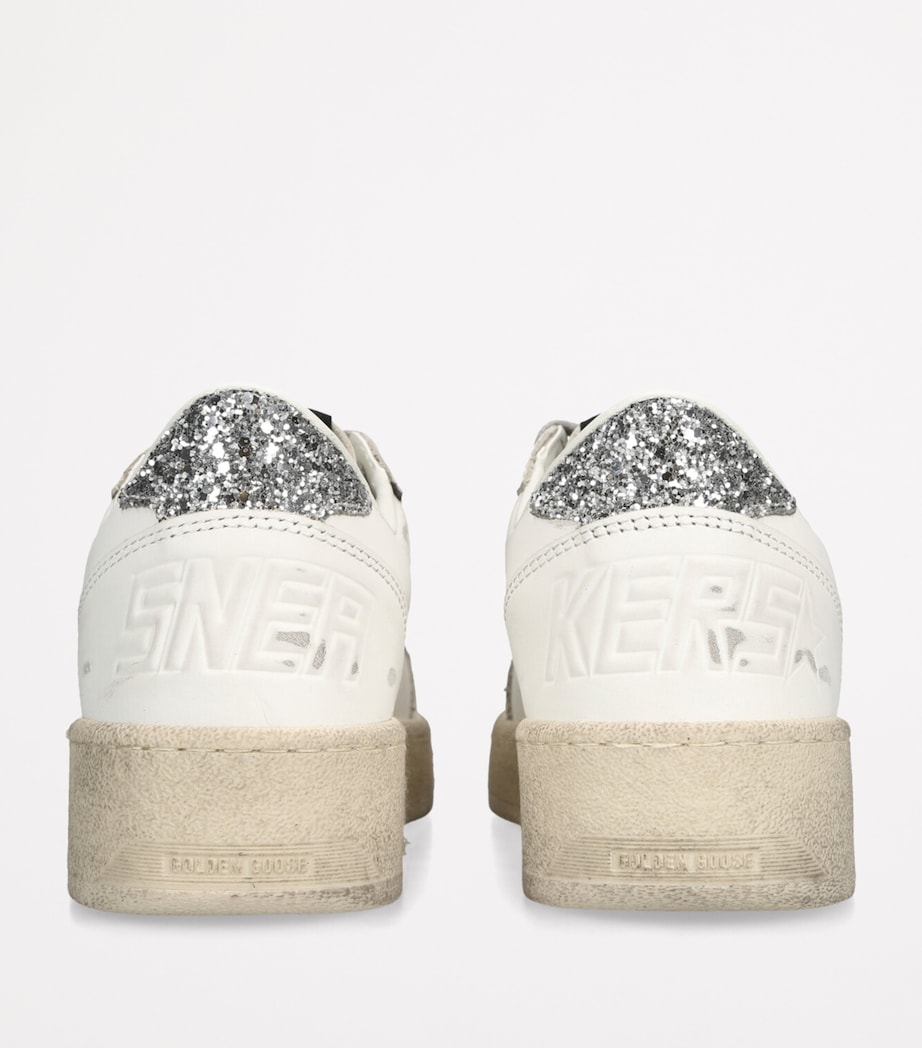 Leather Ball-Star Low-Top Sneakers WHITE/COMB Image 2