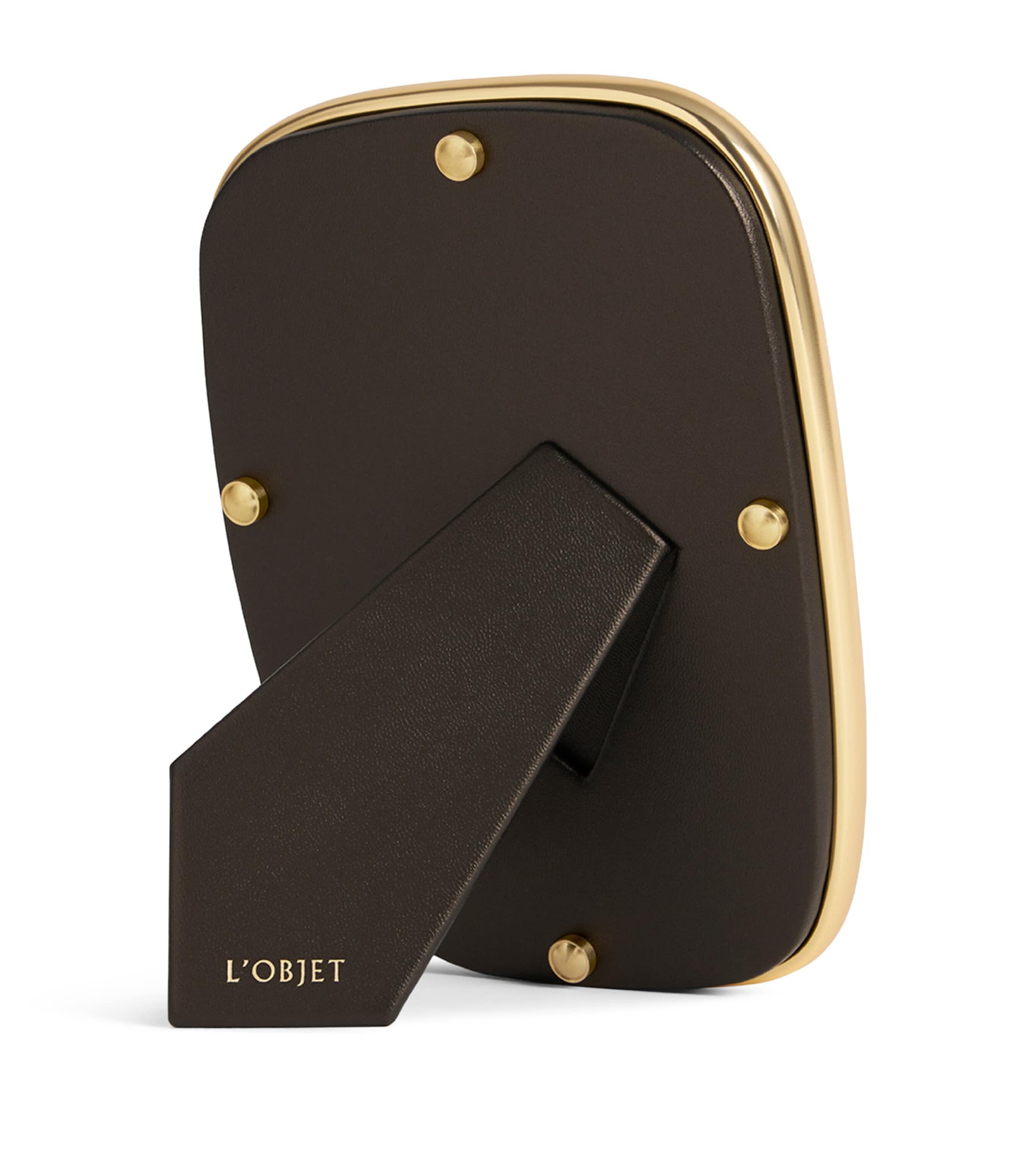L'Objet Knot Photo Frame (4” x 6”) Gold Image 3