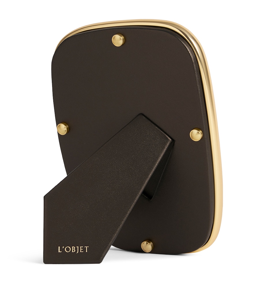 L'Objet Knot Photo Frame (4” x 6”) Gold Image 3