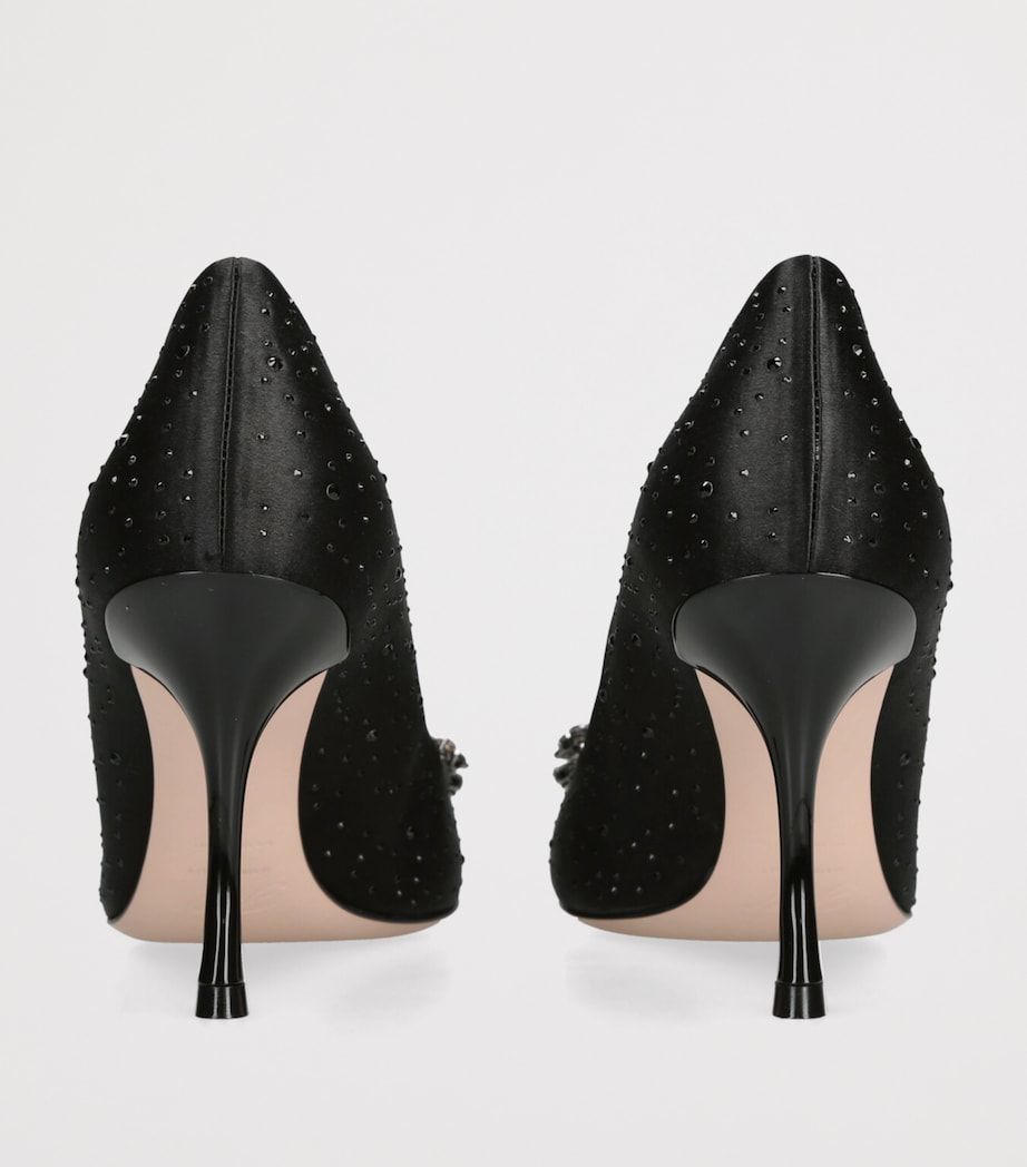 RV Bouquet Strass Buckle Pumps 85 BLACK Image 2