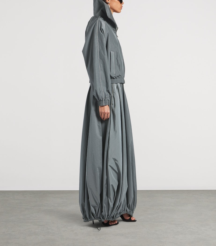 Balenciaga Womens Technical Cotton Track Jacket Image 4
