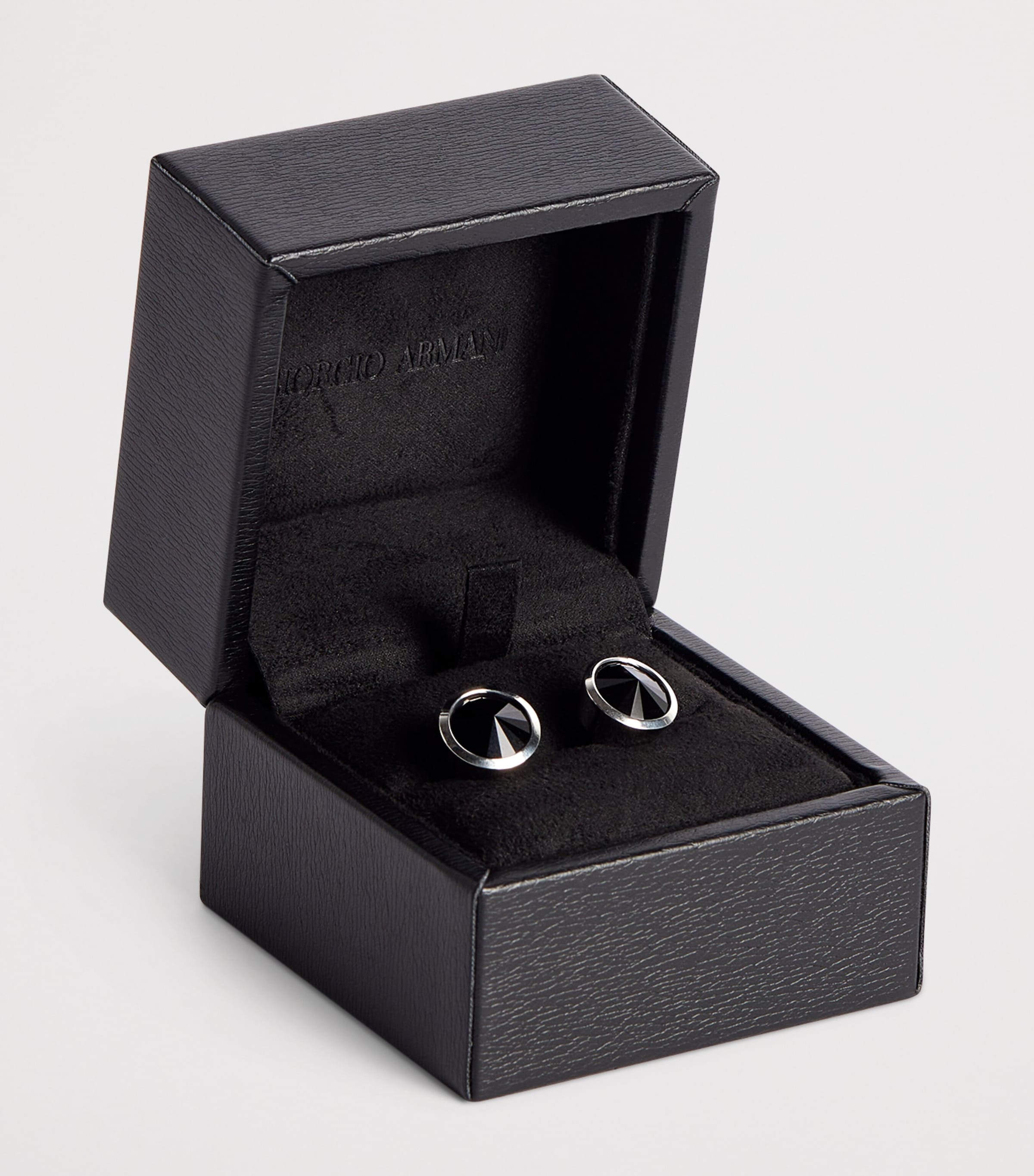 Sterling Silver Embellished Cufflinks UC001 Image 3