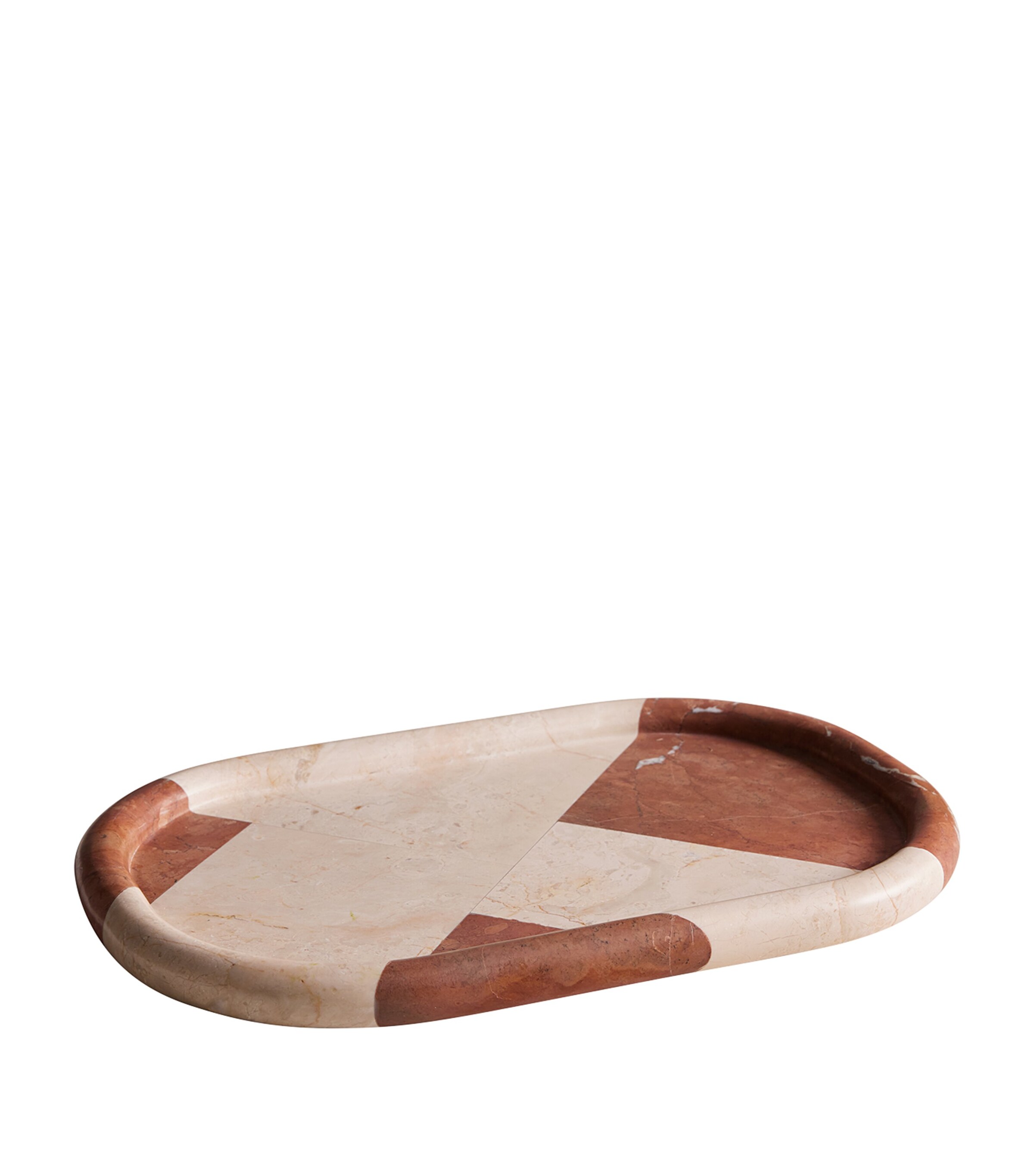 Large Marble Adley Tray (46cm) NO COLOUR Image 1