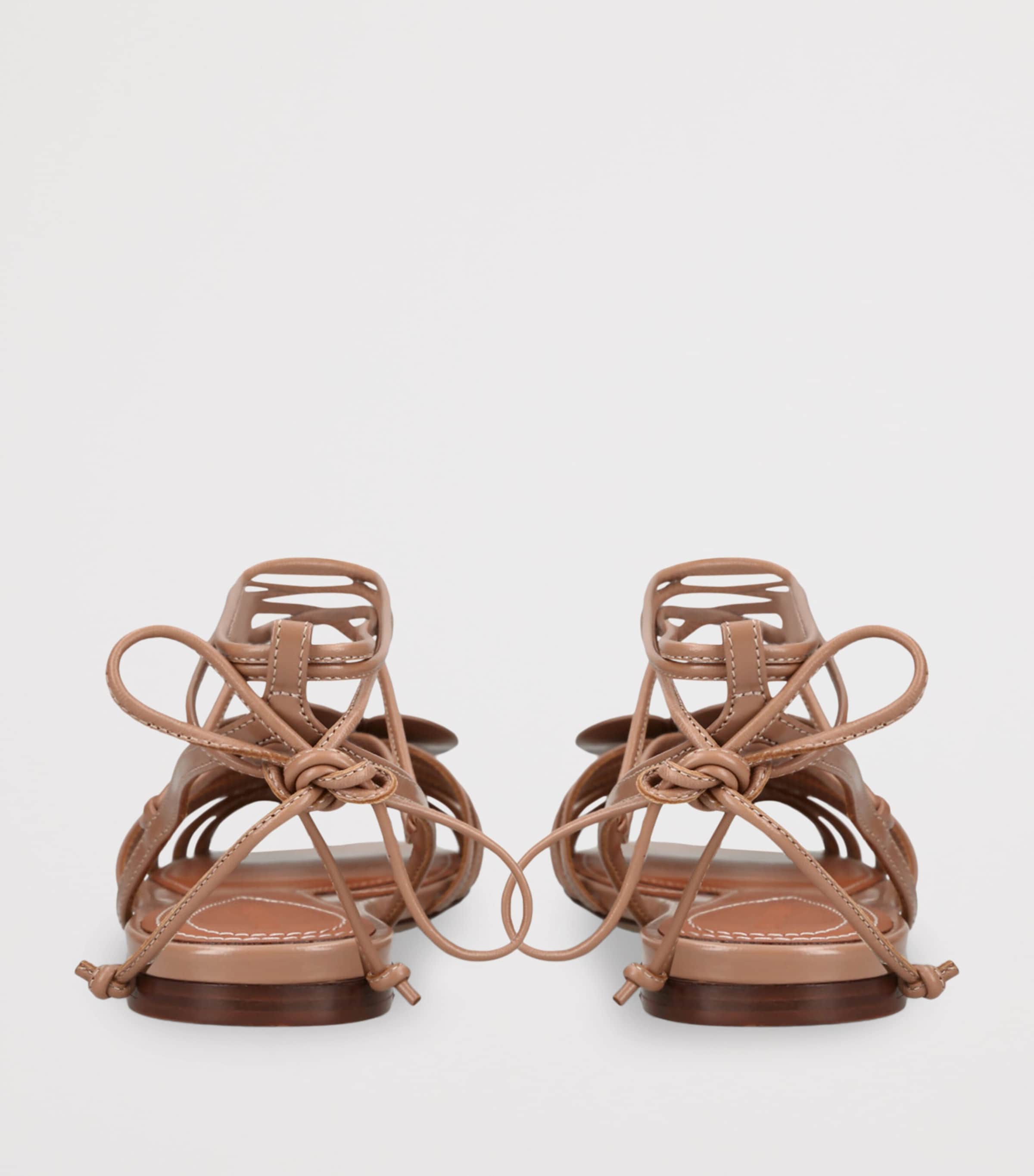Zimmermann Leather Orchid Sandals Blush Image 2
