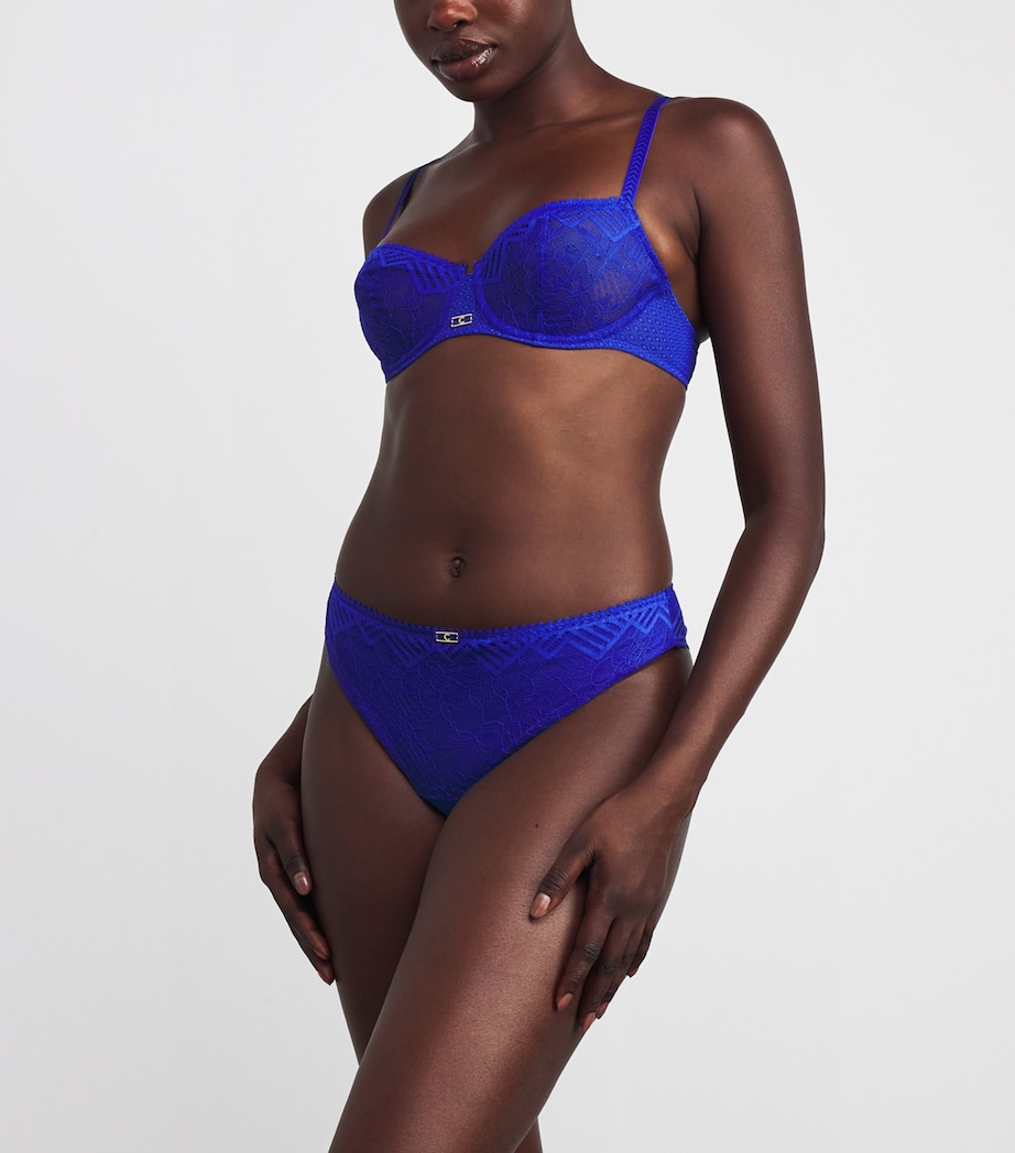 Origins Half-Cup Bra 07I INDIGO BLUE Image 2