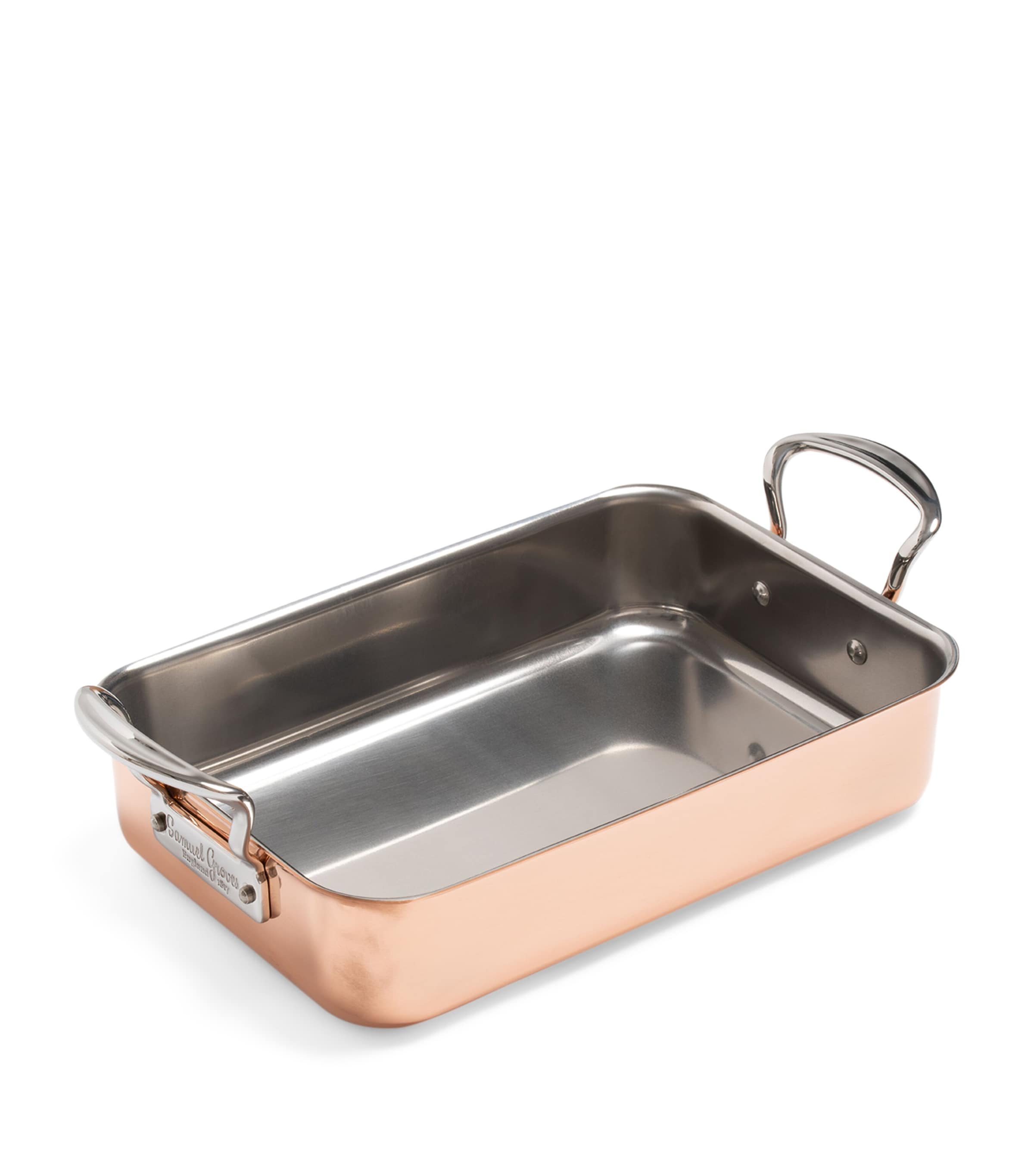 Copper Clad Roasting Dish (45cm) COPPER Image 2