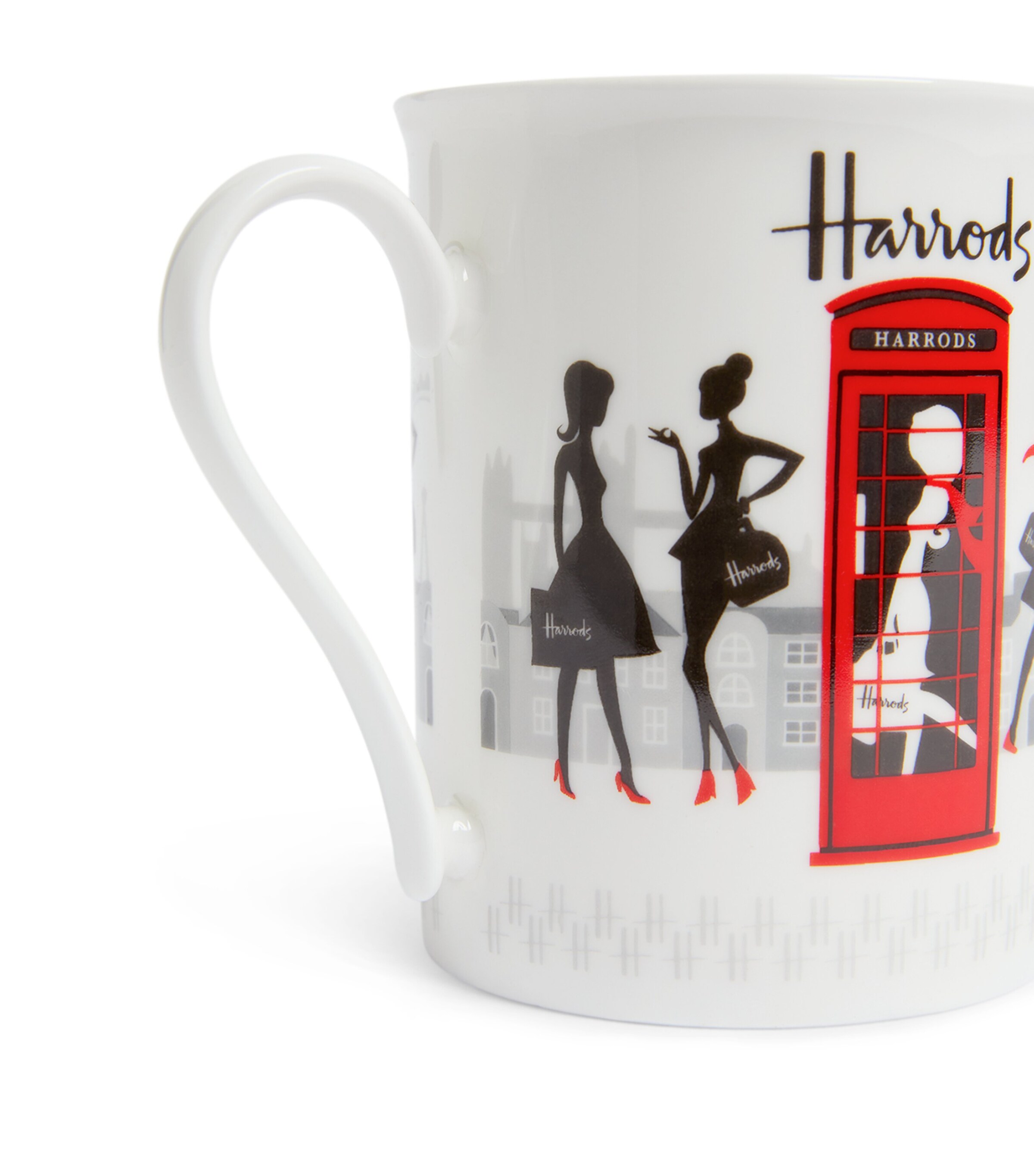 Harrods Lady Silhouette Mug Image 3