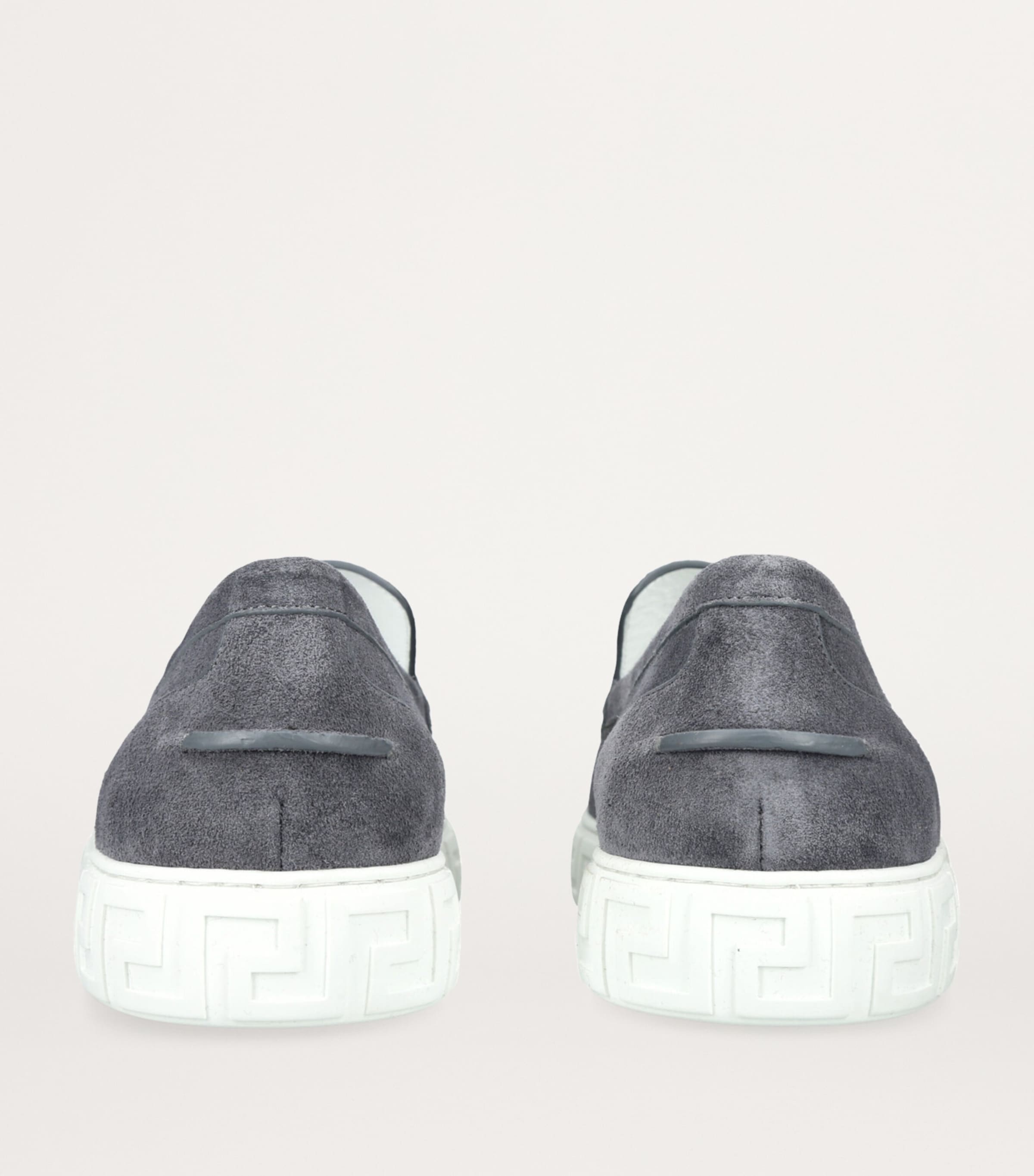 Suede Moccasins GREY/DARK Image 2