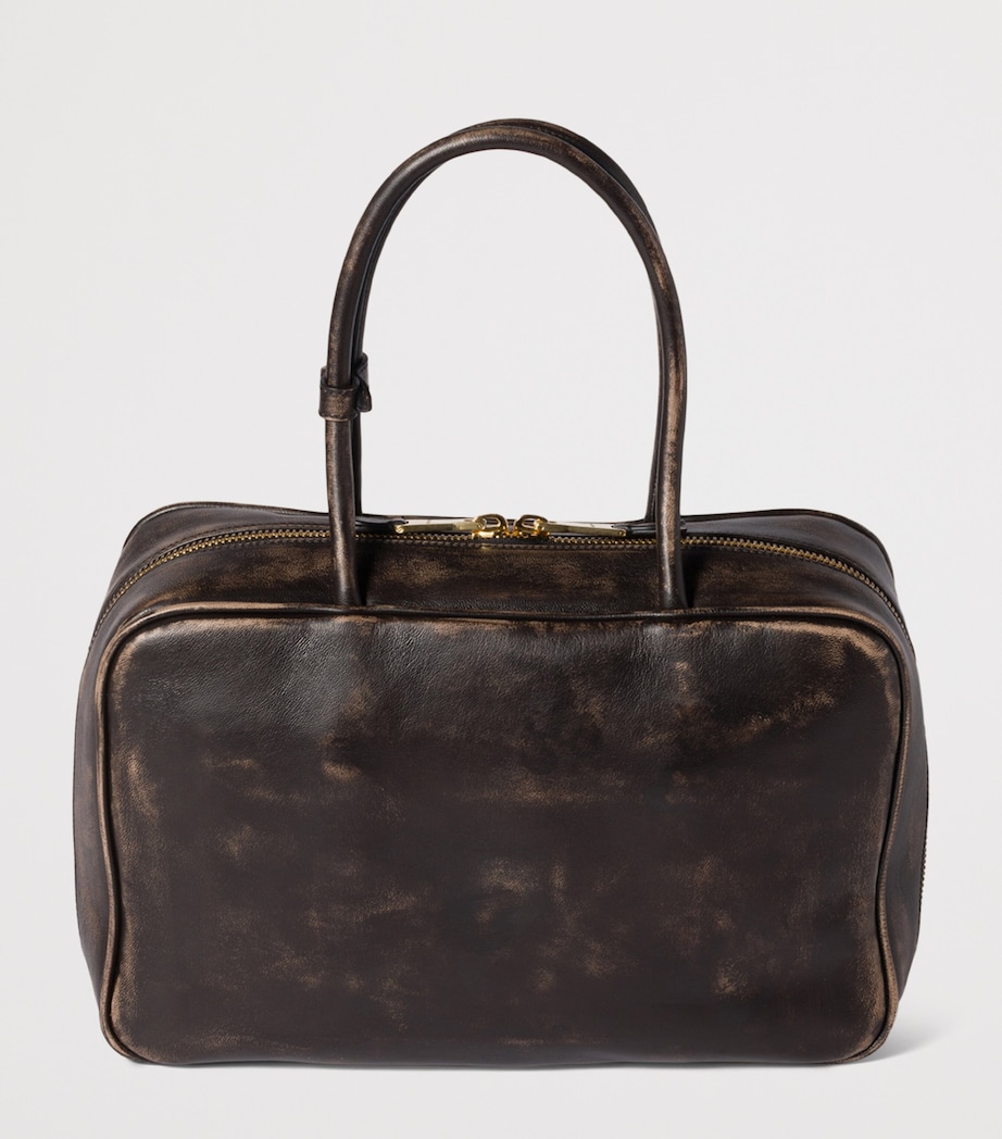 Nappa Leather Beau Top-Handle Bag F0201 Image 4