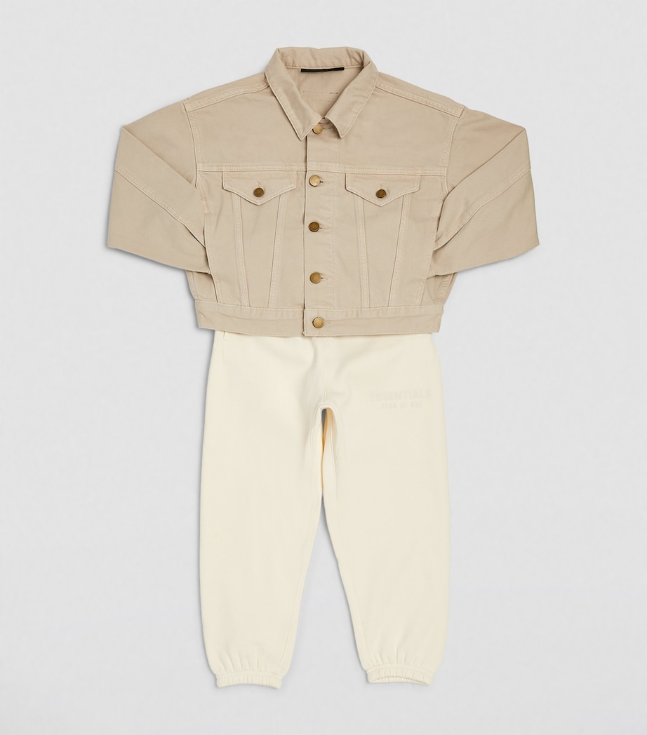 Logo Sweatpants (2-16 Years) CLOUD DANCER Image 2