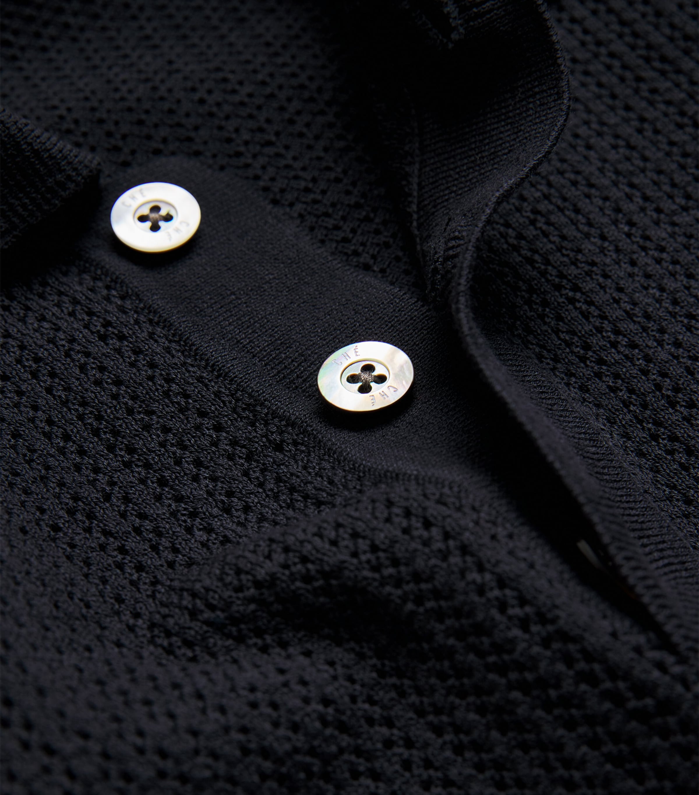 Cotton Quinn Polo Shirt NAVY - 12 Image 5