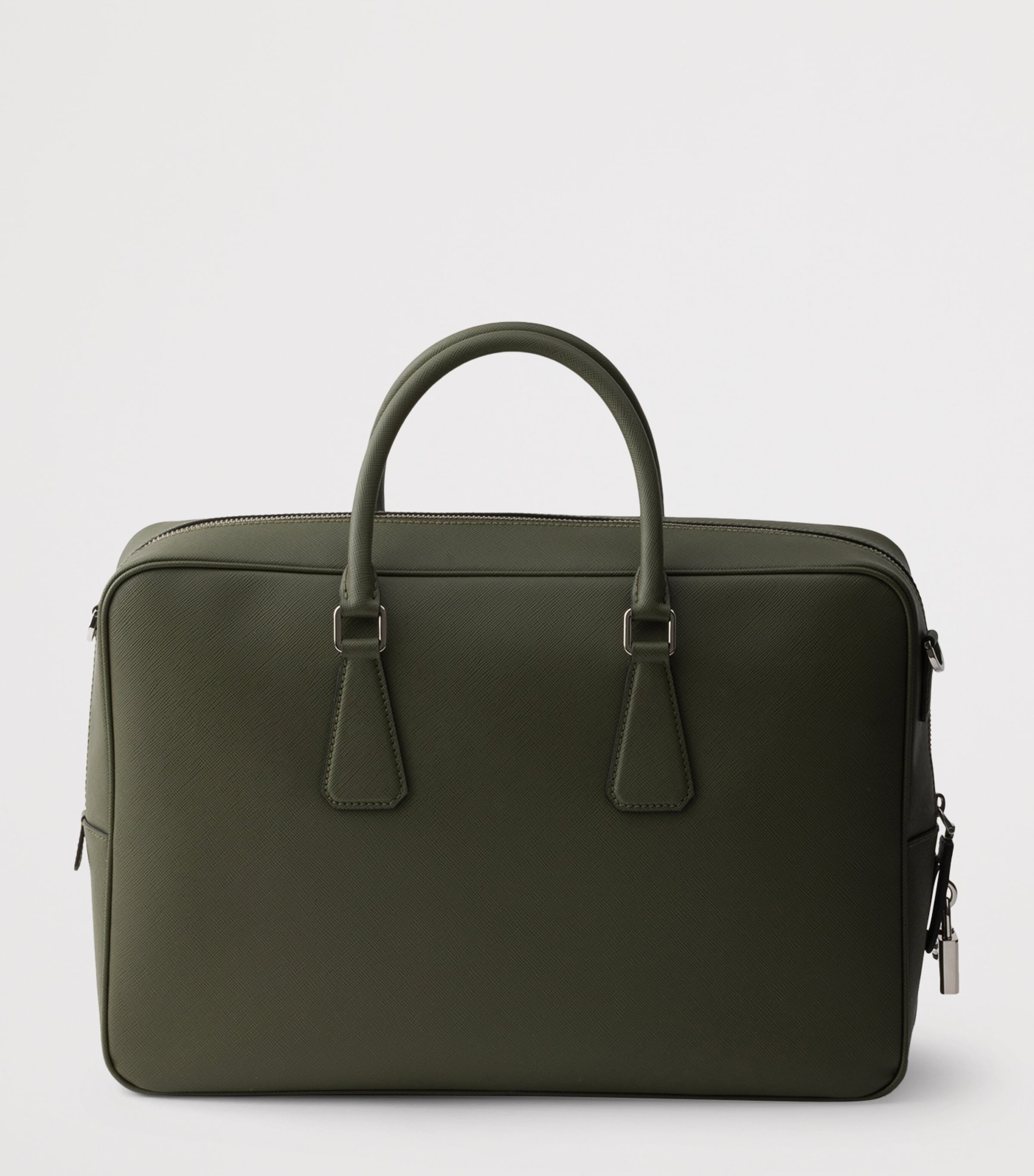 Prada Saffiano Leather Briefcase Image 3