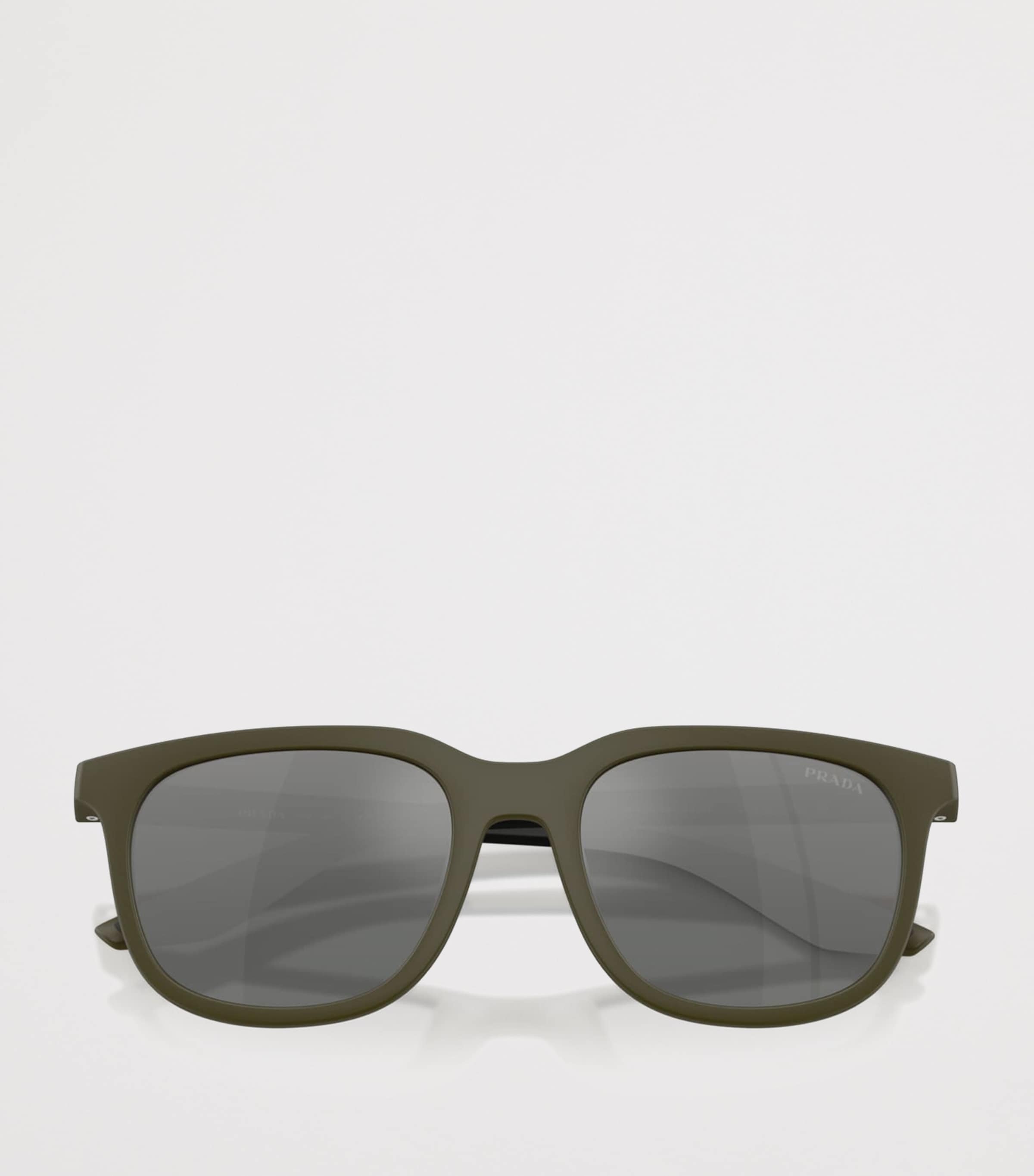 Prada Linea Rossa Pillow Sunglasses Green Image 5