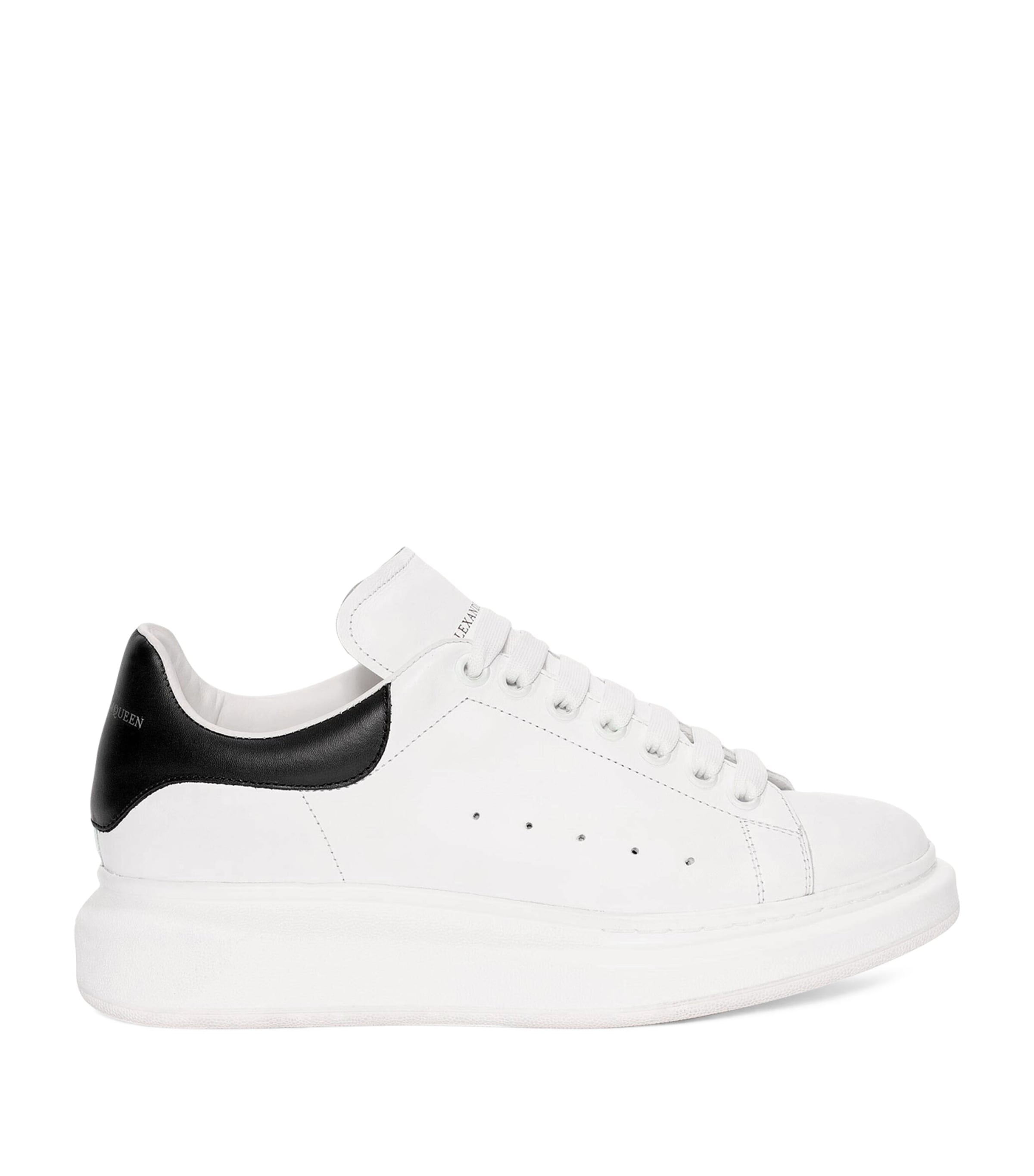McQueen Leather Oversized Sneakers | Partywear | Mens | Men Shoes | Trainers | Low-Top Trainers | Designers | McQueen