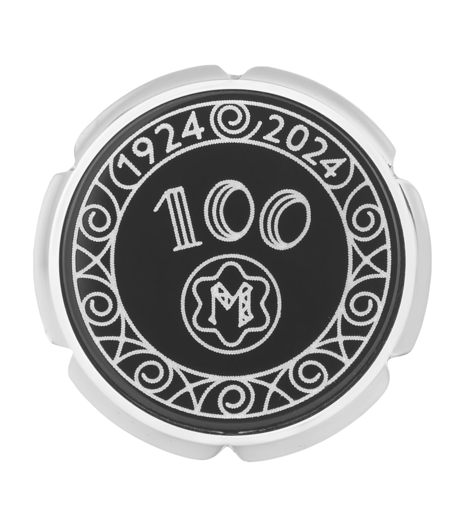 Montblanc Meisterstück 100 Years Cufflinks Silver & Black Image 4