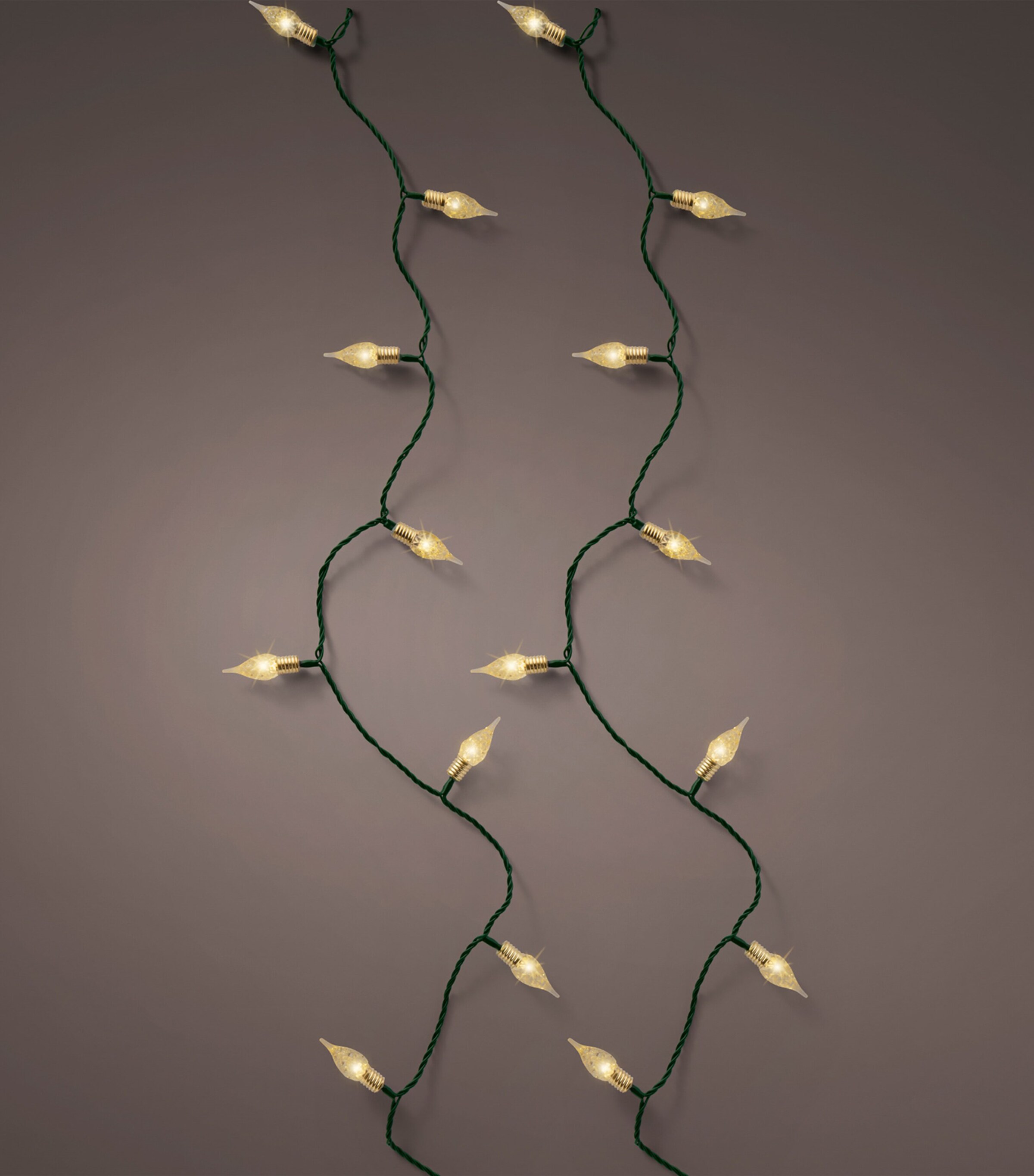 Harrods Soft Vintage Lights Green/soft Gold Image 2