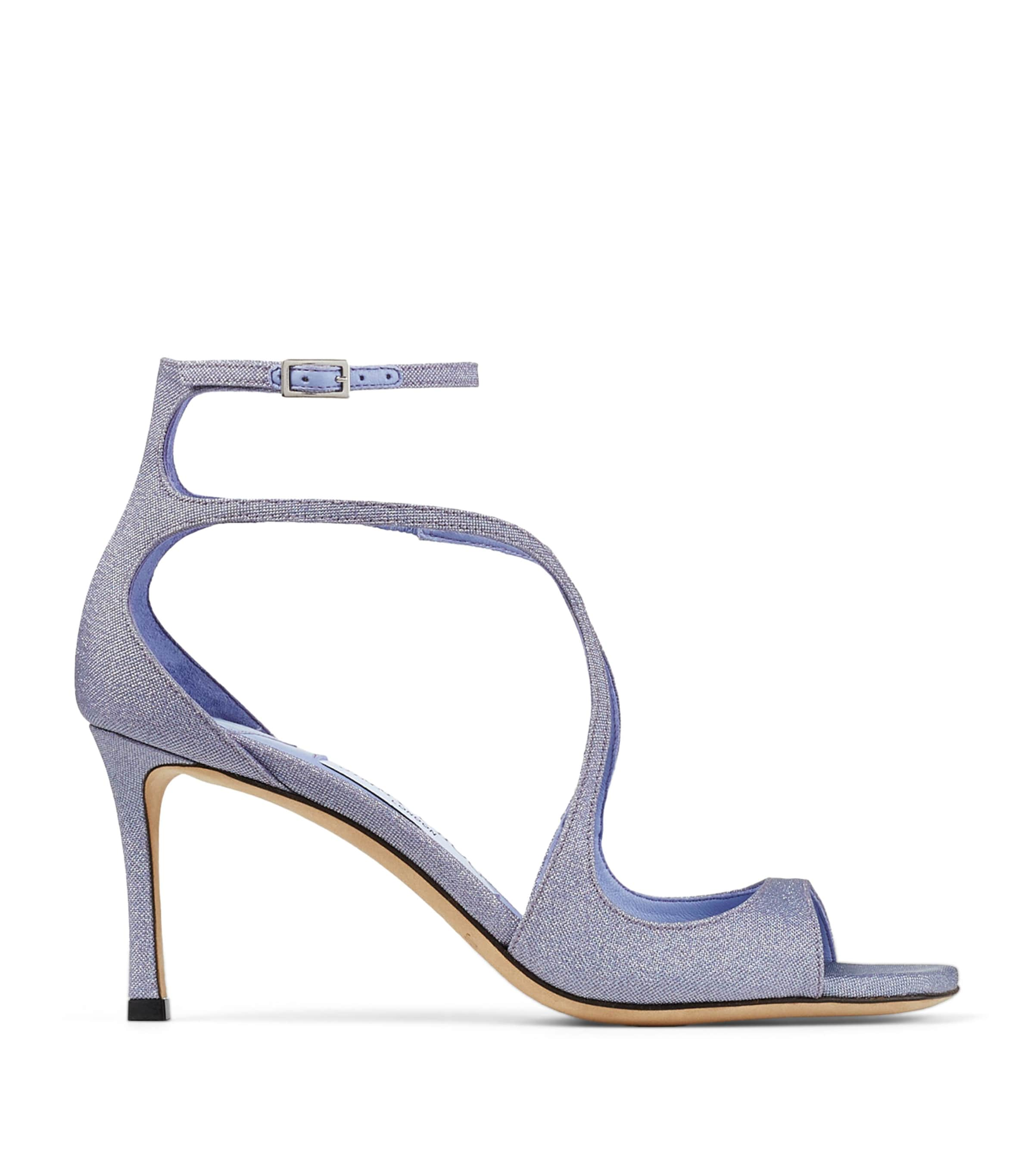 Jimmy Choo Azia 75 Heeled Sandals In Purple