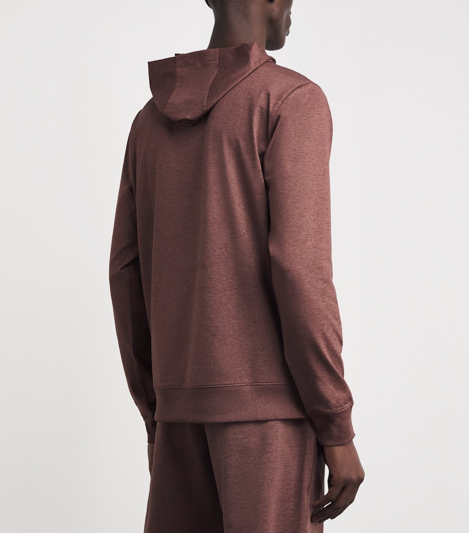 VUORI Mens Sunday 2.0 Hoodie Sah Sable Heather Image 5