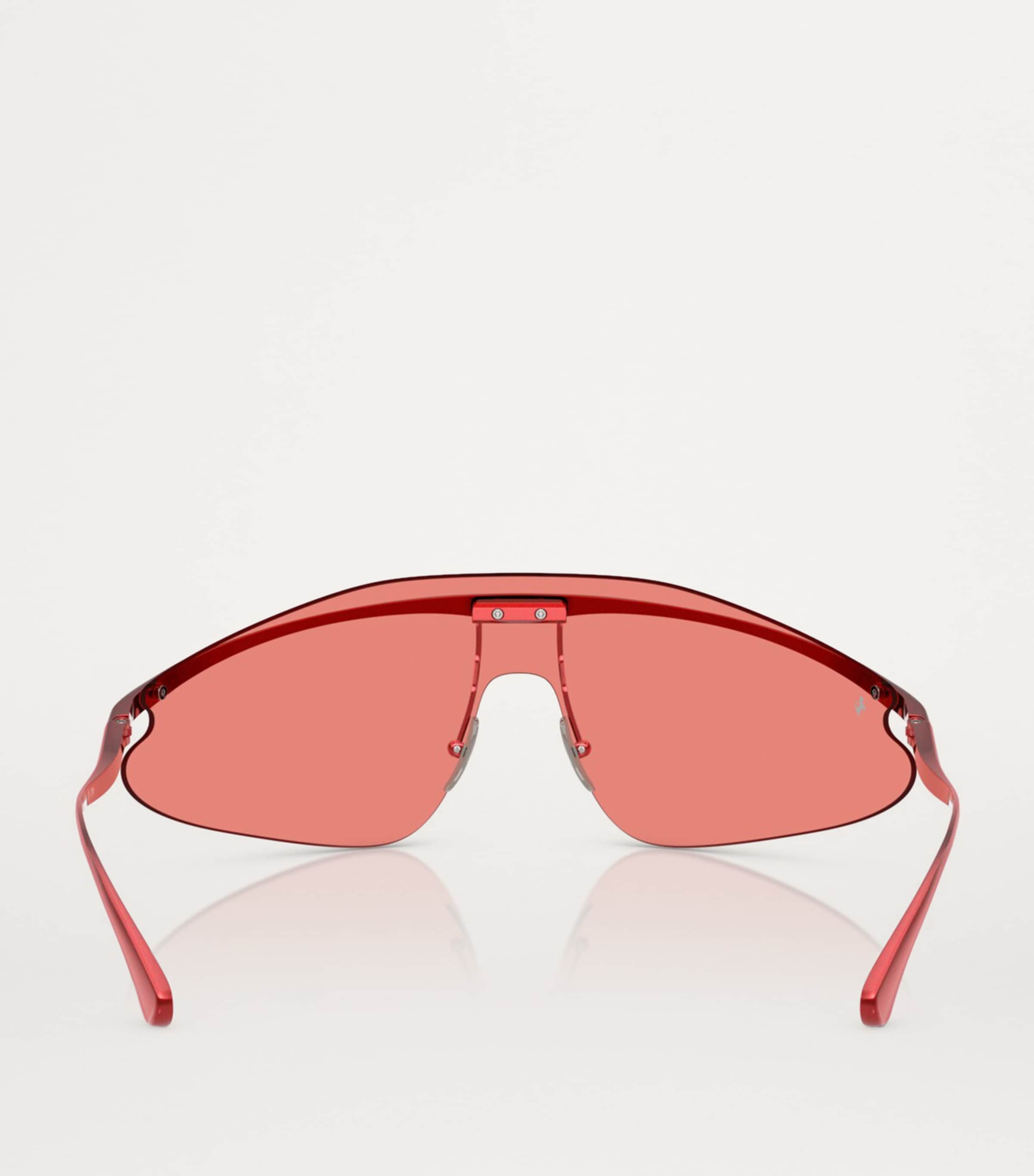 Ferrari Metal Irregular Sunglasses Image 4