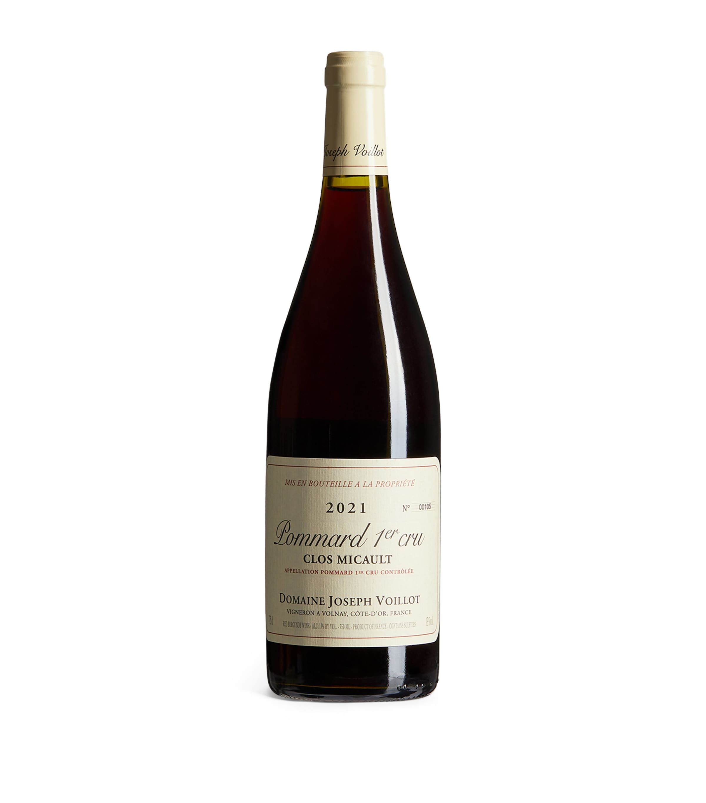 Domaine Joseph Voillot Le Clos Micault 2021 (75cl) - Burgundy, France Image 1