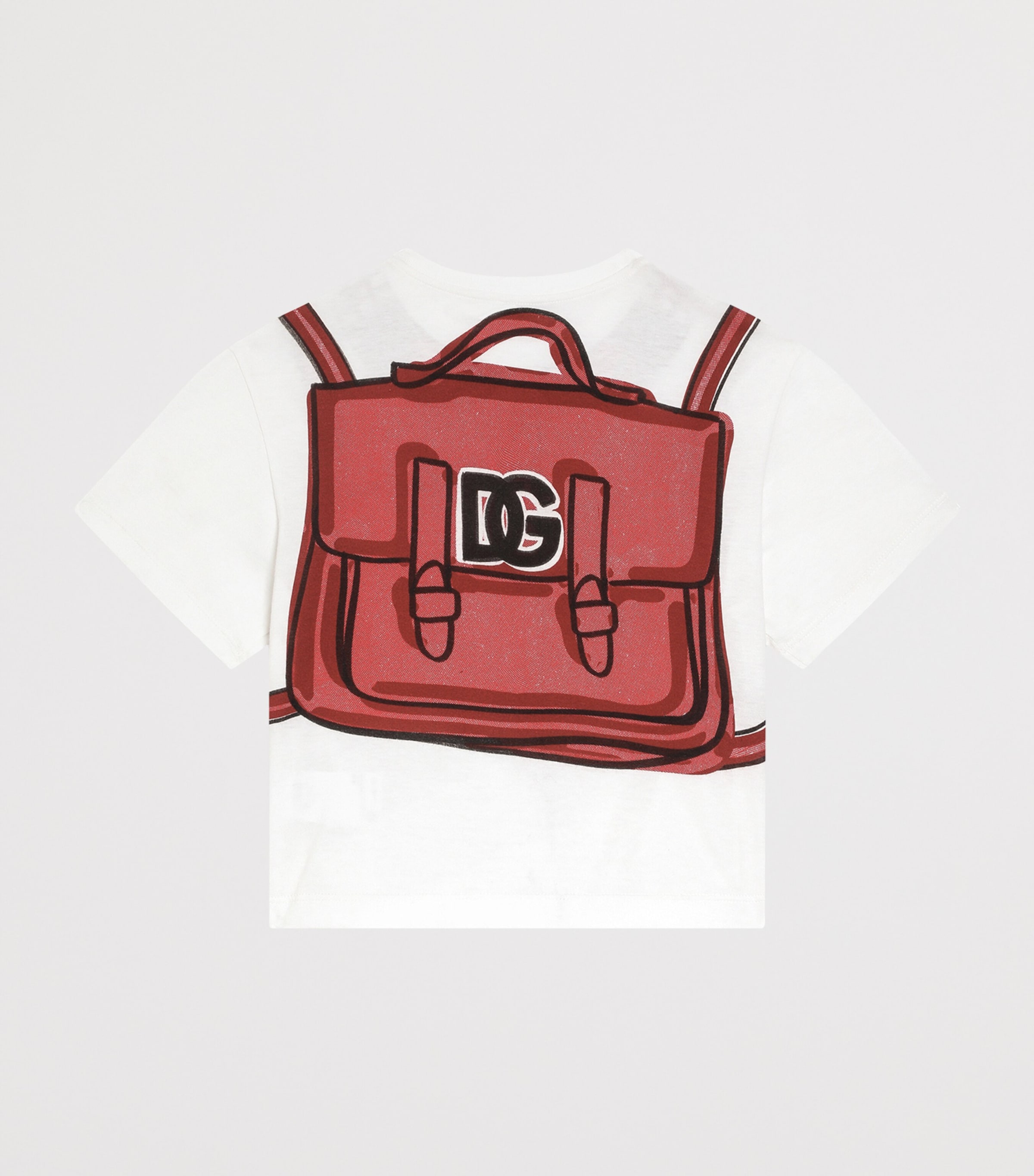 Cotton Trompe-l'Oeil T-Shirt (8-12 Years) HA5QO-ZAINETTO Image 2