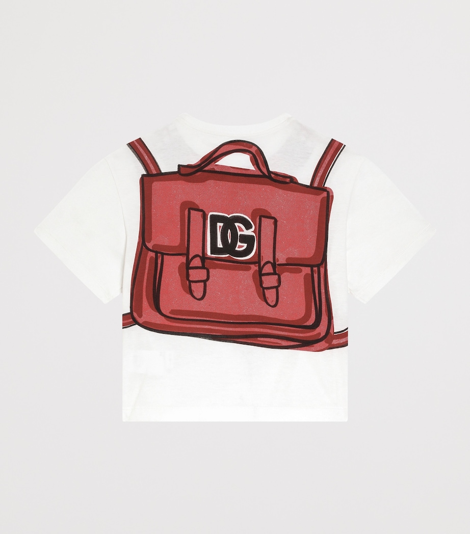 Cotton Trompe-l'Oeil T-Shirt (8-12 Years) HA5QO-ZAINETTO Image 2