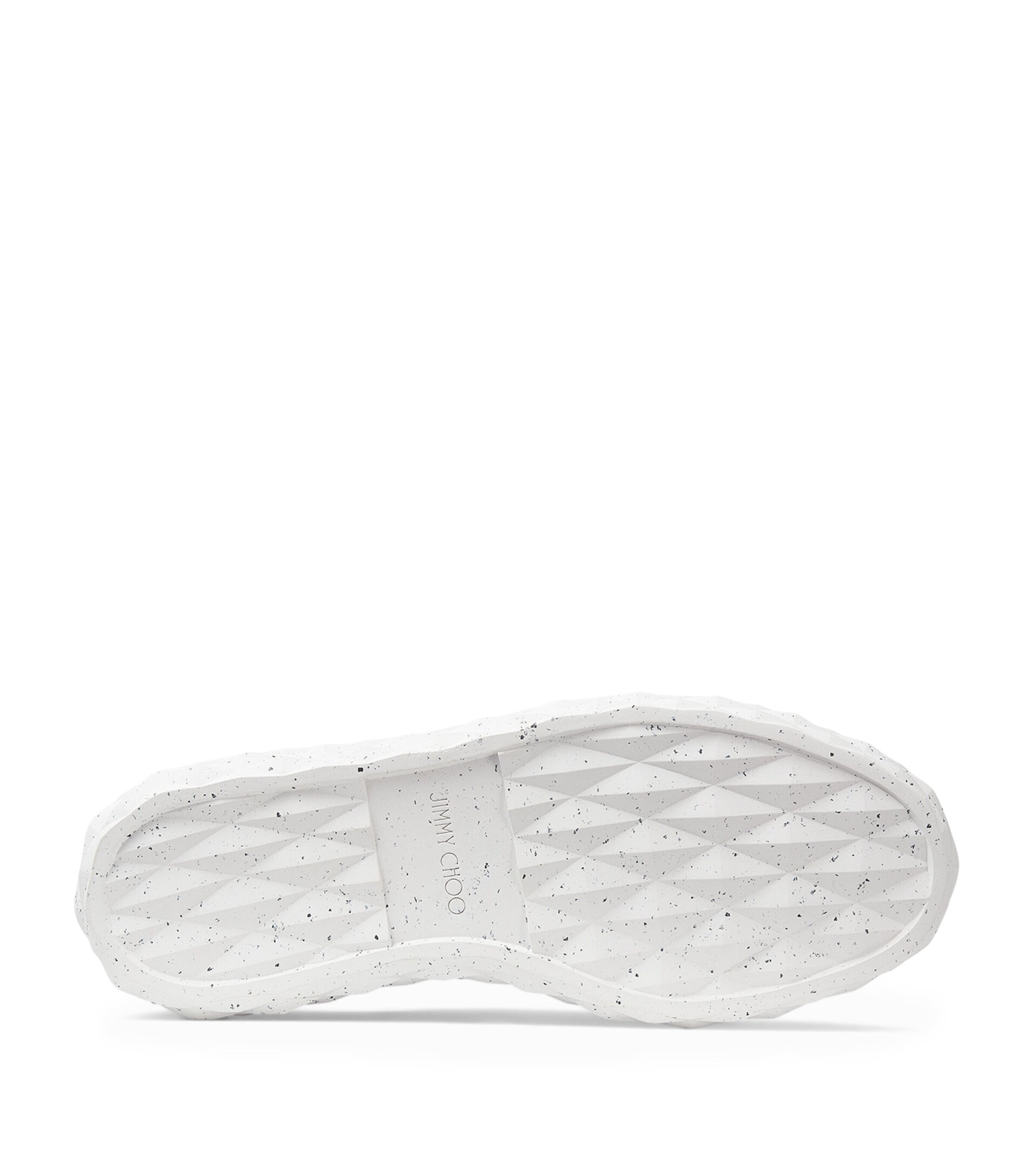 Jimmy Choo Diamond Light Leather Sneakers V White/white Image 4