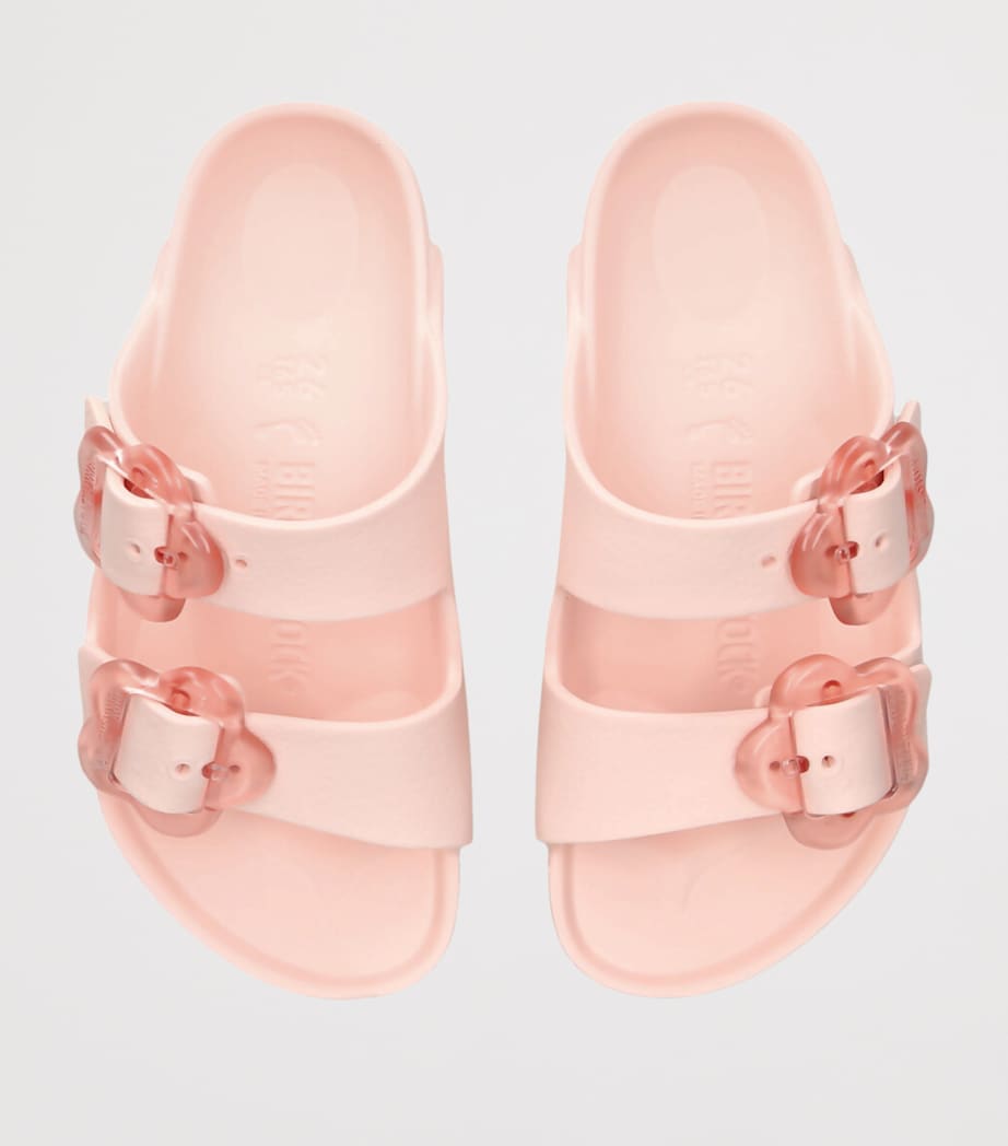 Birkenstock Arizona Eva Flowers Sandals Pale Pink Image 4