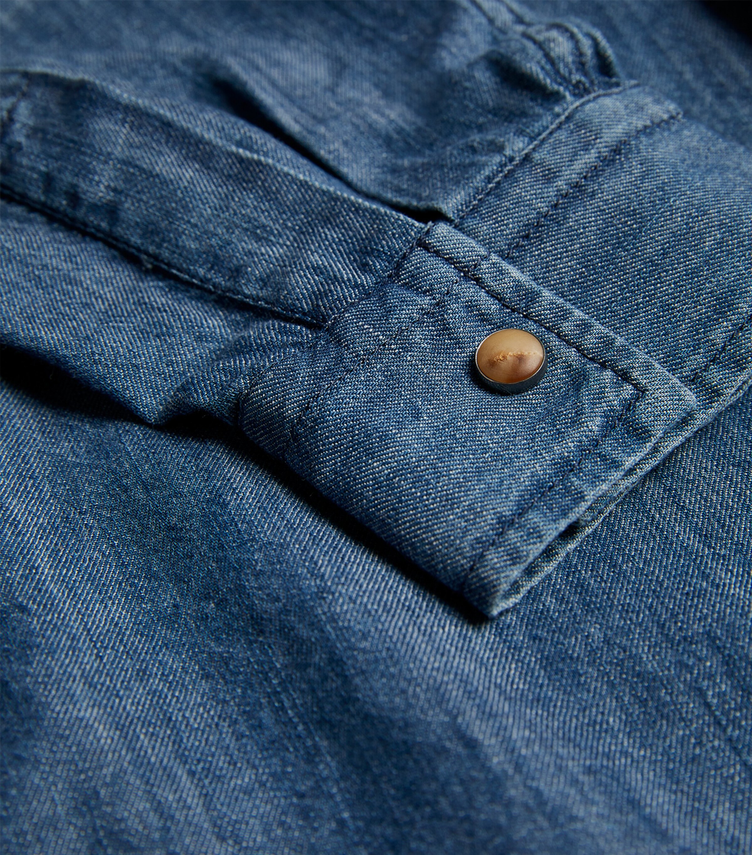 Brunello Cucinelli Kids Denim Shirt (8-11 Years) Image 4