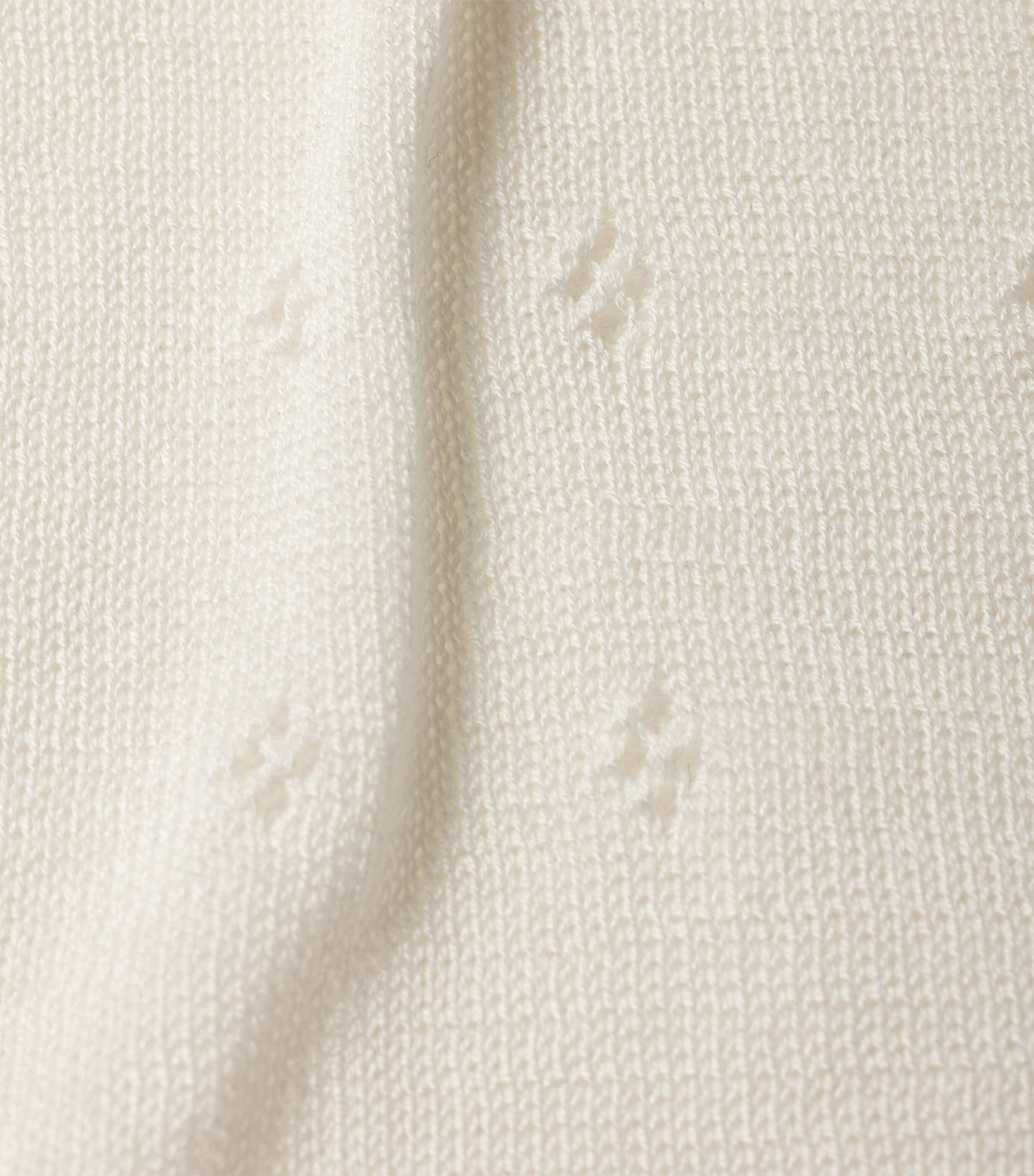 Miu Miu Womens Cotton-Blend Pointelle-Knit Socks Image 2