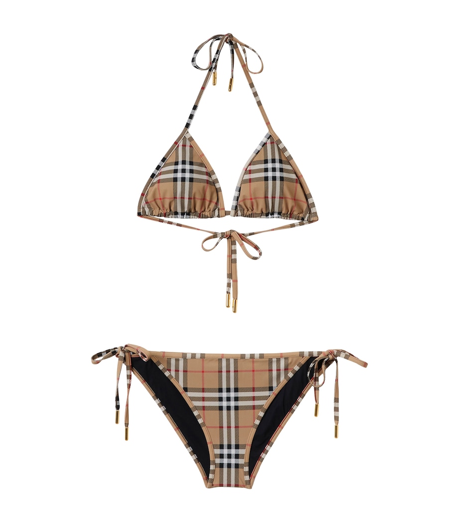 Check Triangle Bikini ARCHIVE BEIGE IP CHK Image 1
