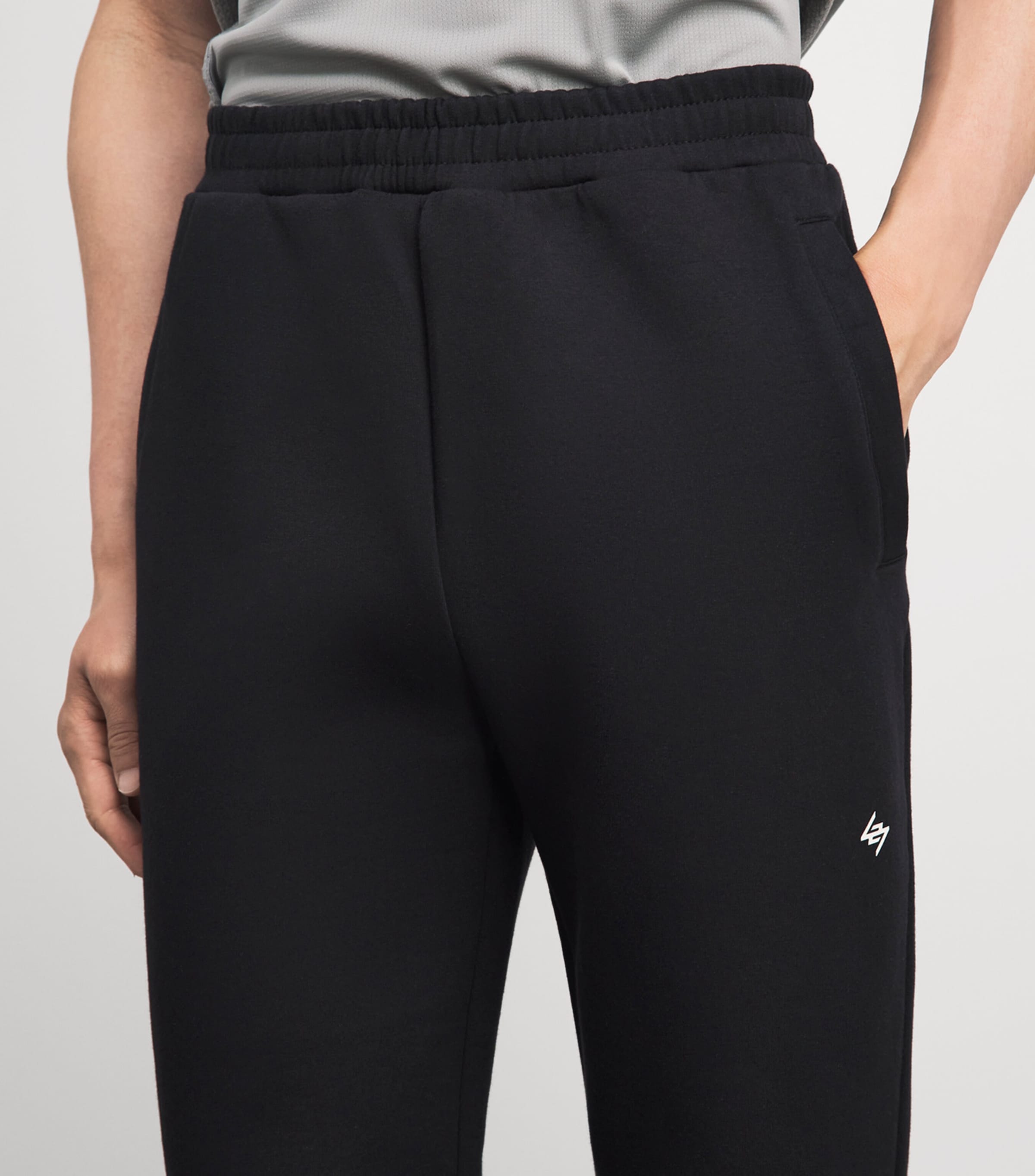Represent 247 Mens Cotton 247 Sweatpants Jet Black Image 3